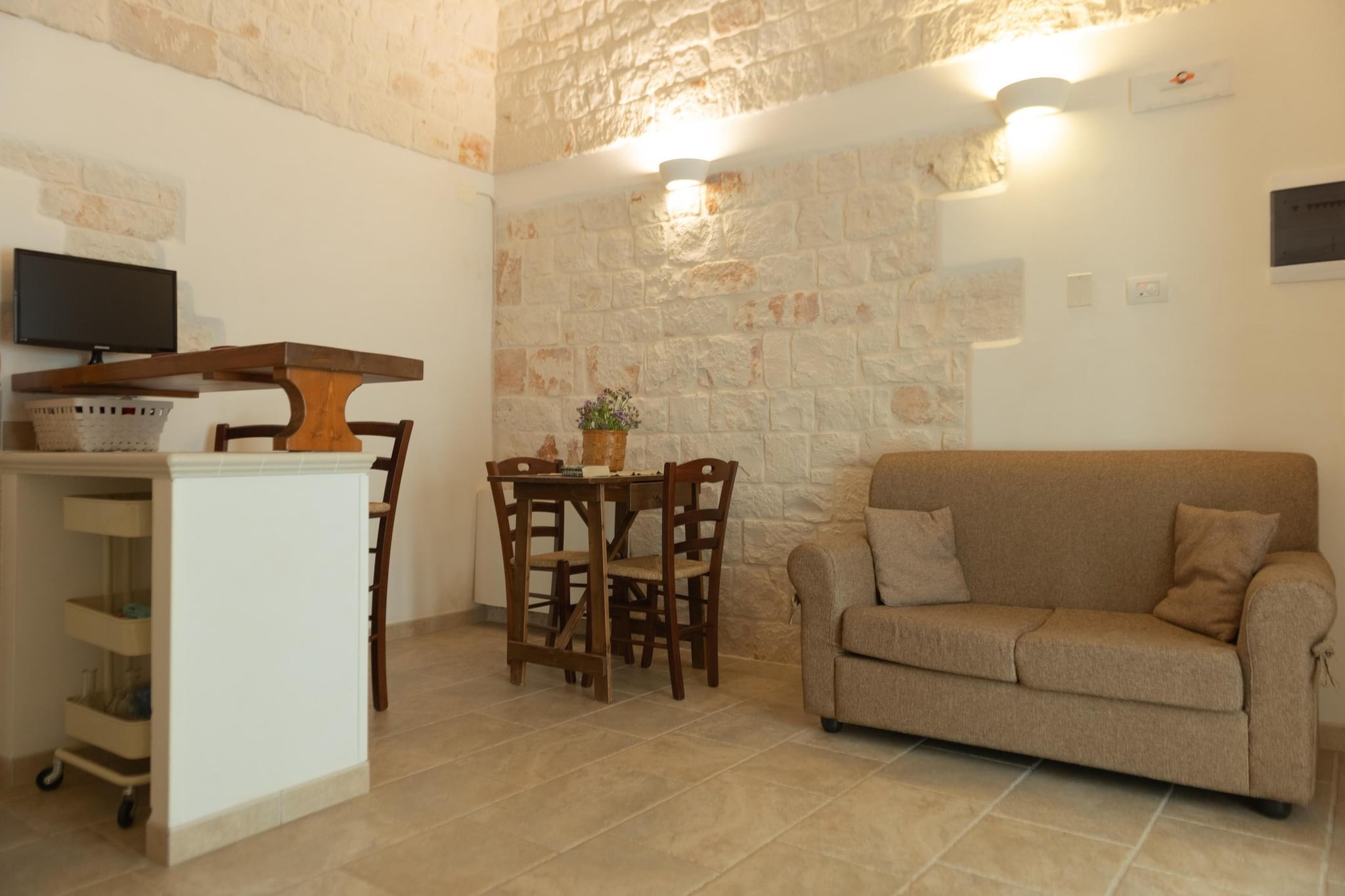Villa Le Nacchere in Cisternino - Woonkamer