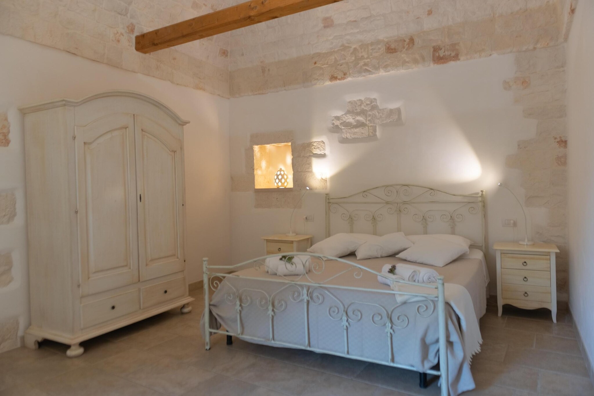 Villa Le Nacchere in Cisternino - Slaapkamer