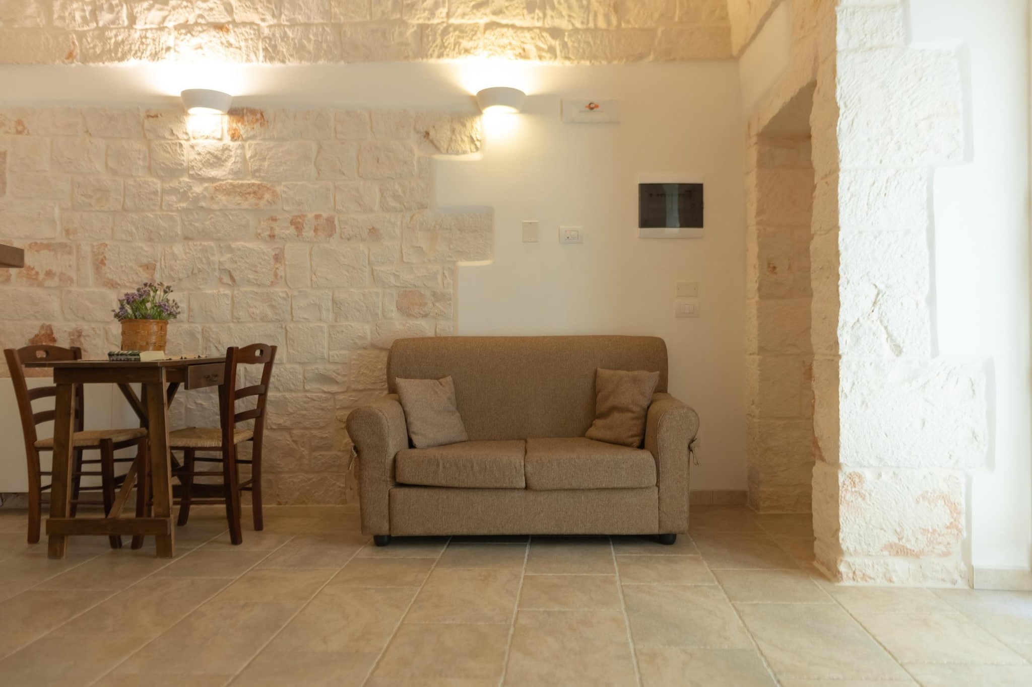 Villa Le Nacchere in Cisternino - Woonkamer