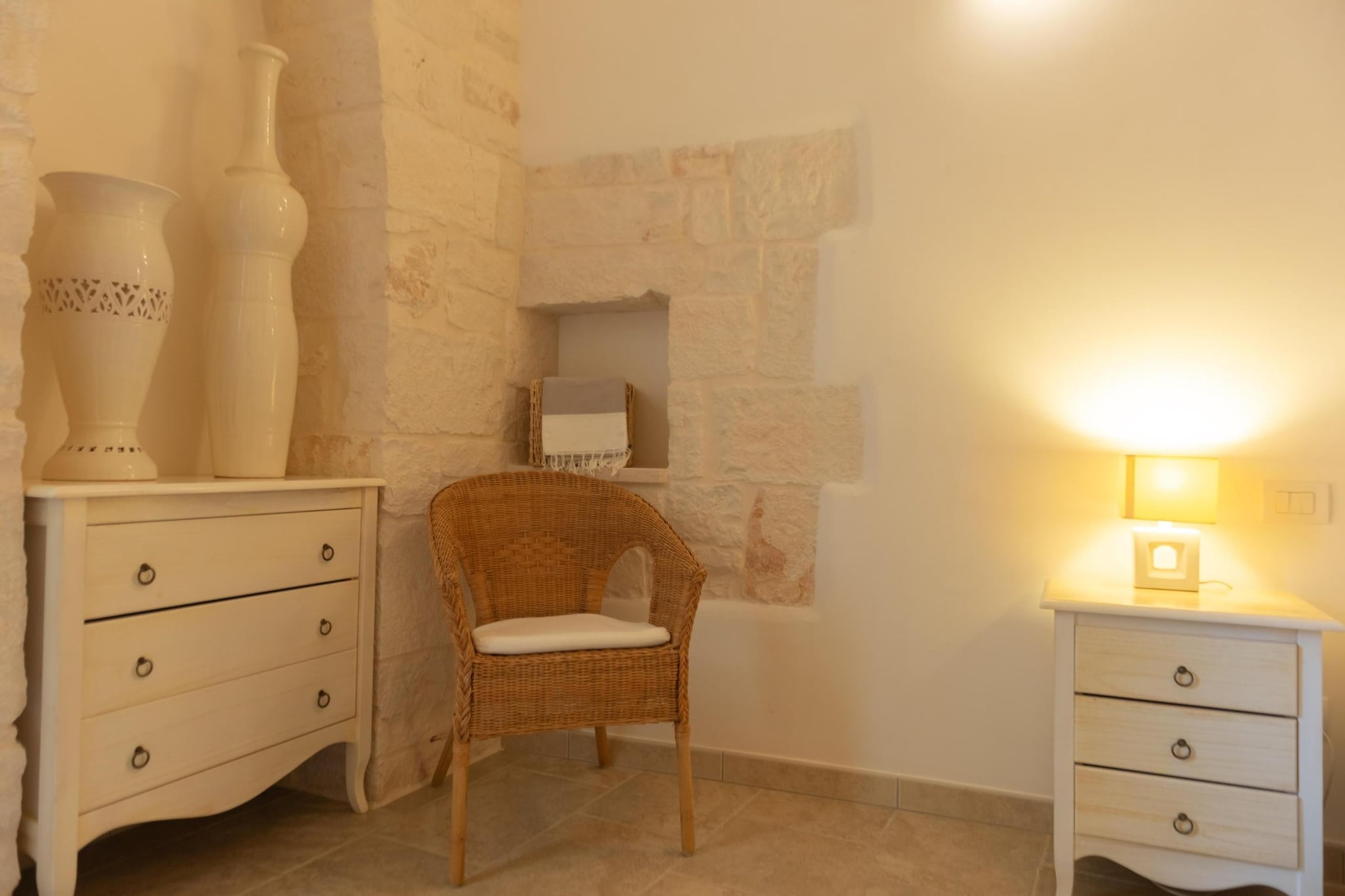 Villa Le Nacchere in Cisternino - Woonkamer