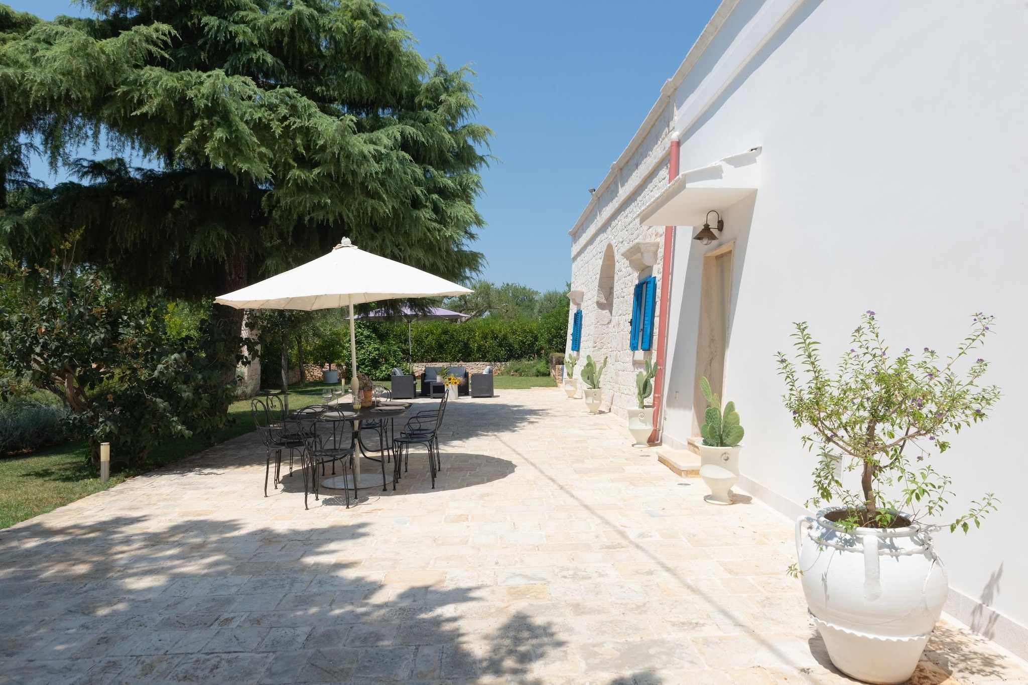 Villa Le Nacchere in Cisternino - Terrasbalkon