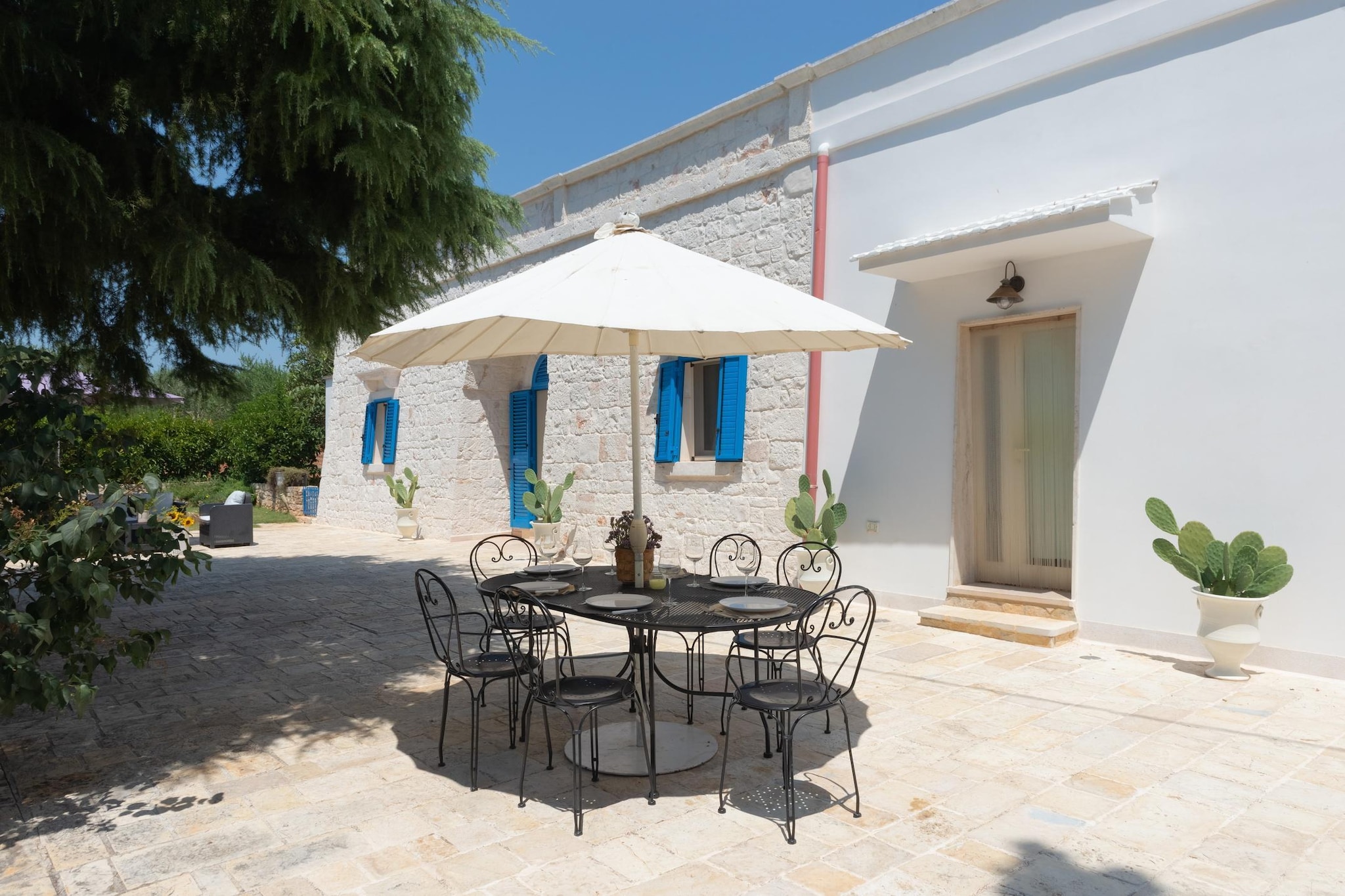 Villa Le Nacchere in Cisternino - Terrasbalkon