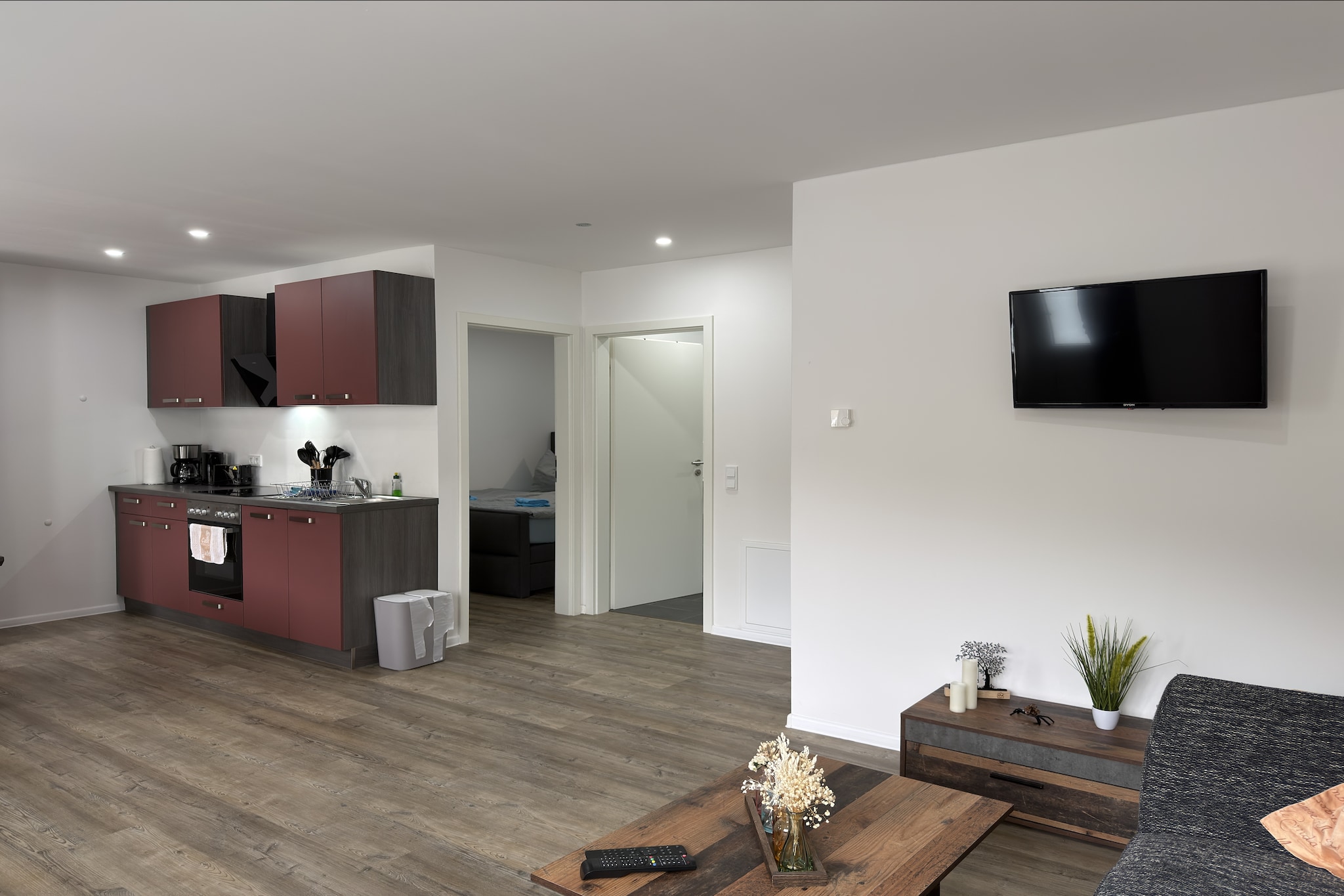 Altes Bootshaus 3 - Woonkamer