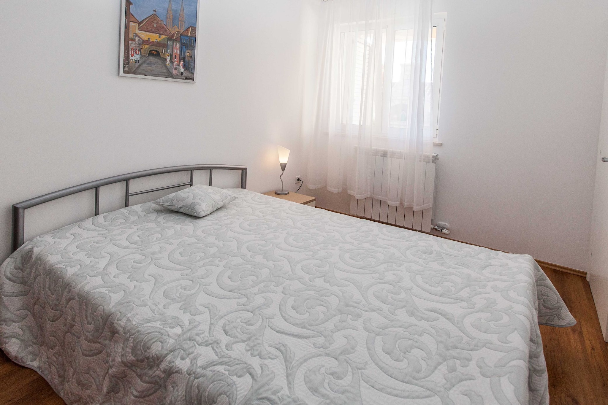 Sunny Elegant Crikvenica Apartments - Comfort One Bedroom Apartment (owner 3)-Slaapkamer