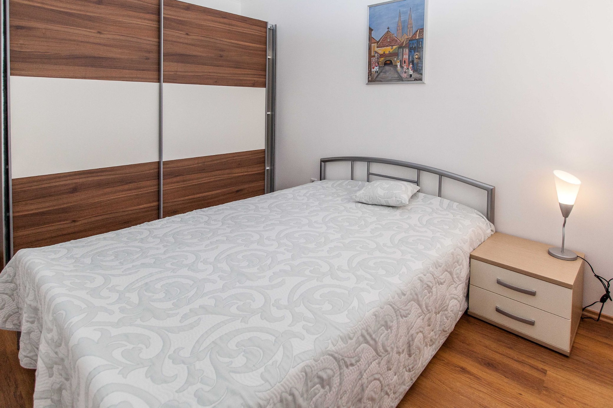 Sunny Elegant Crikvenica Apartments - Comfort One Bedroom Apartment (owner 3)-Slaapkamer