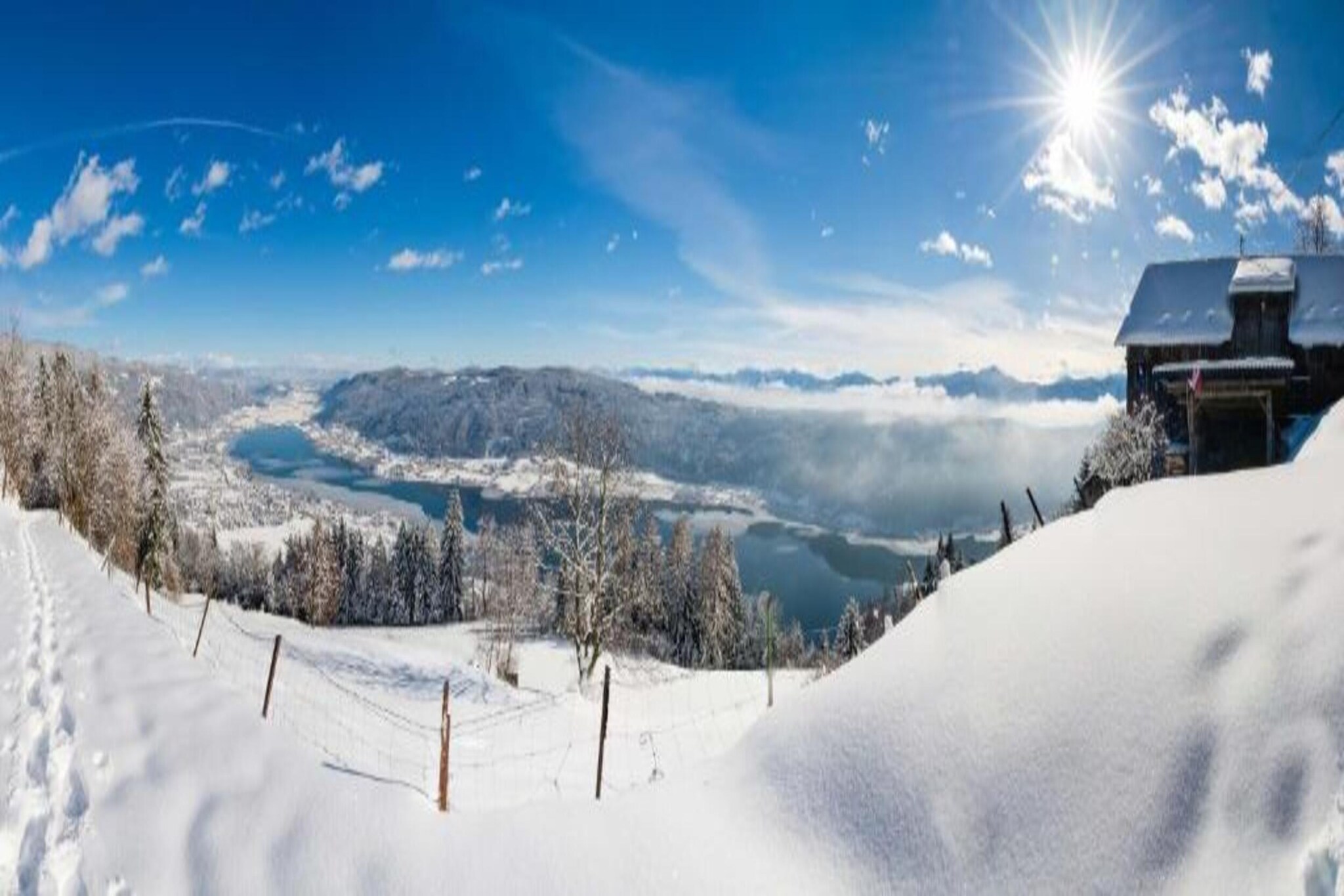 Bergresort Gerlitzen 2-Gebied winter 20km