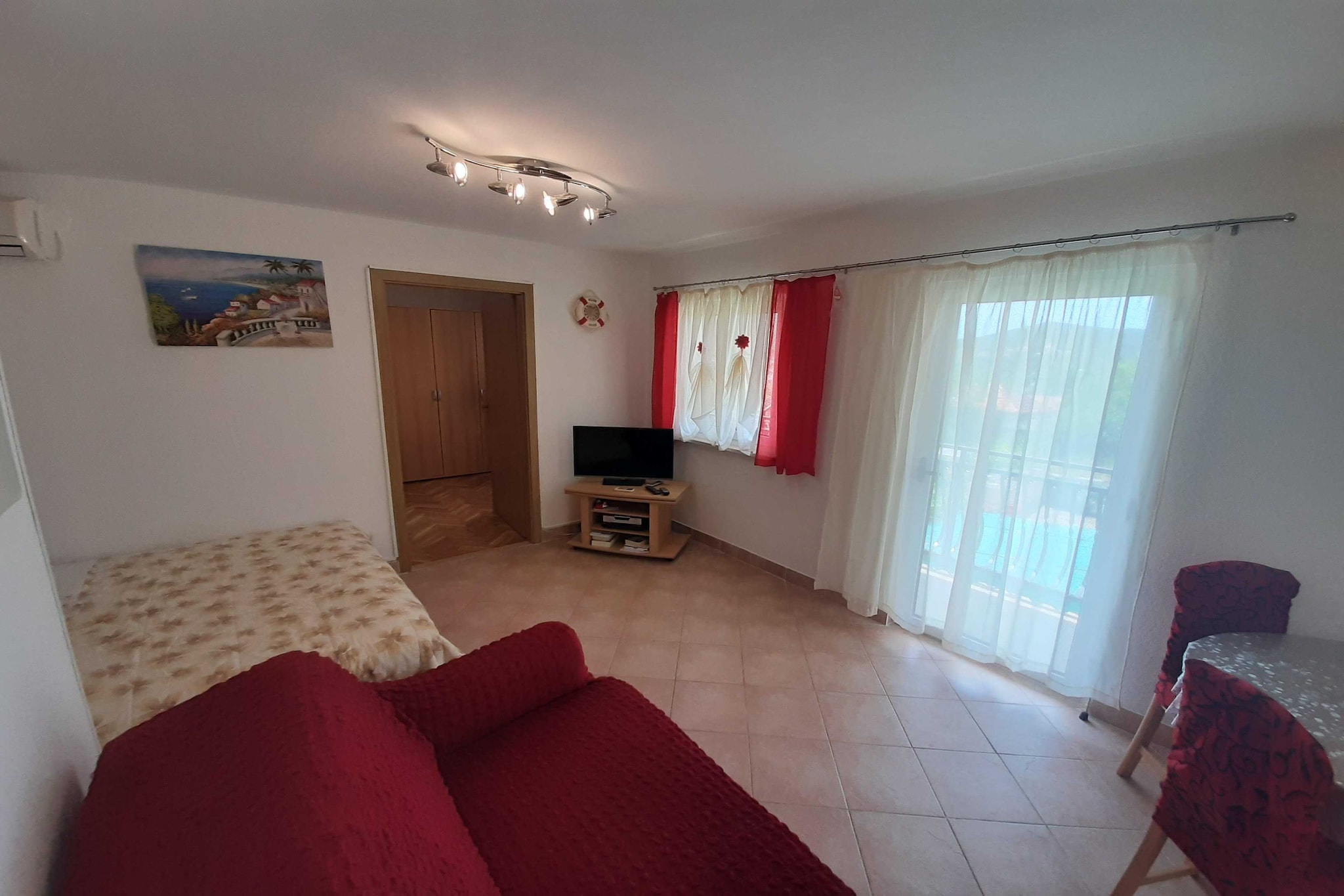 Cozy Apartments with Private Balcony Vinisce - Standard Two Bedroom Apartment