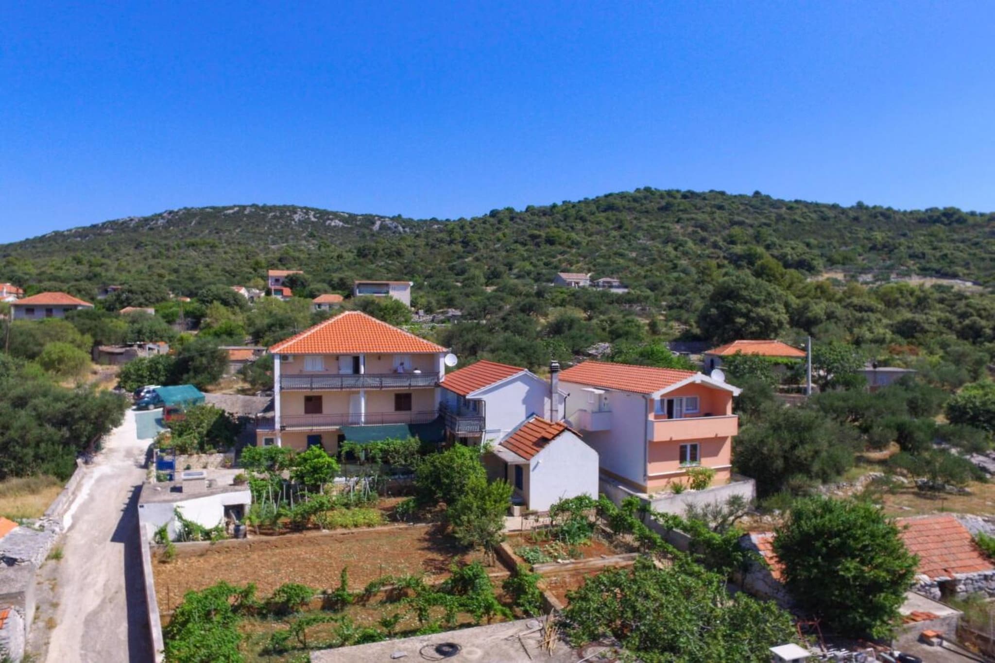 Cozy Apartments with Private Balcony Vinisce - Comfort Two Bedroom Apartment (Owner III)-Outdoor