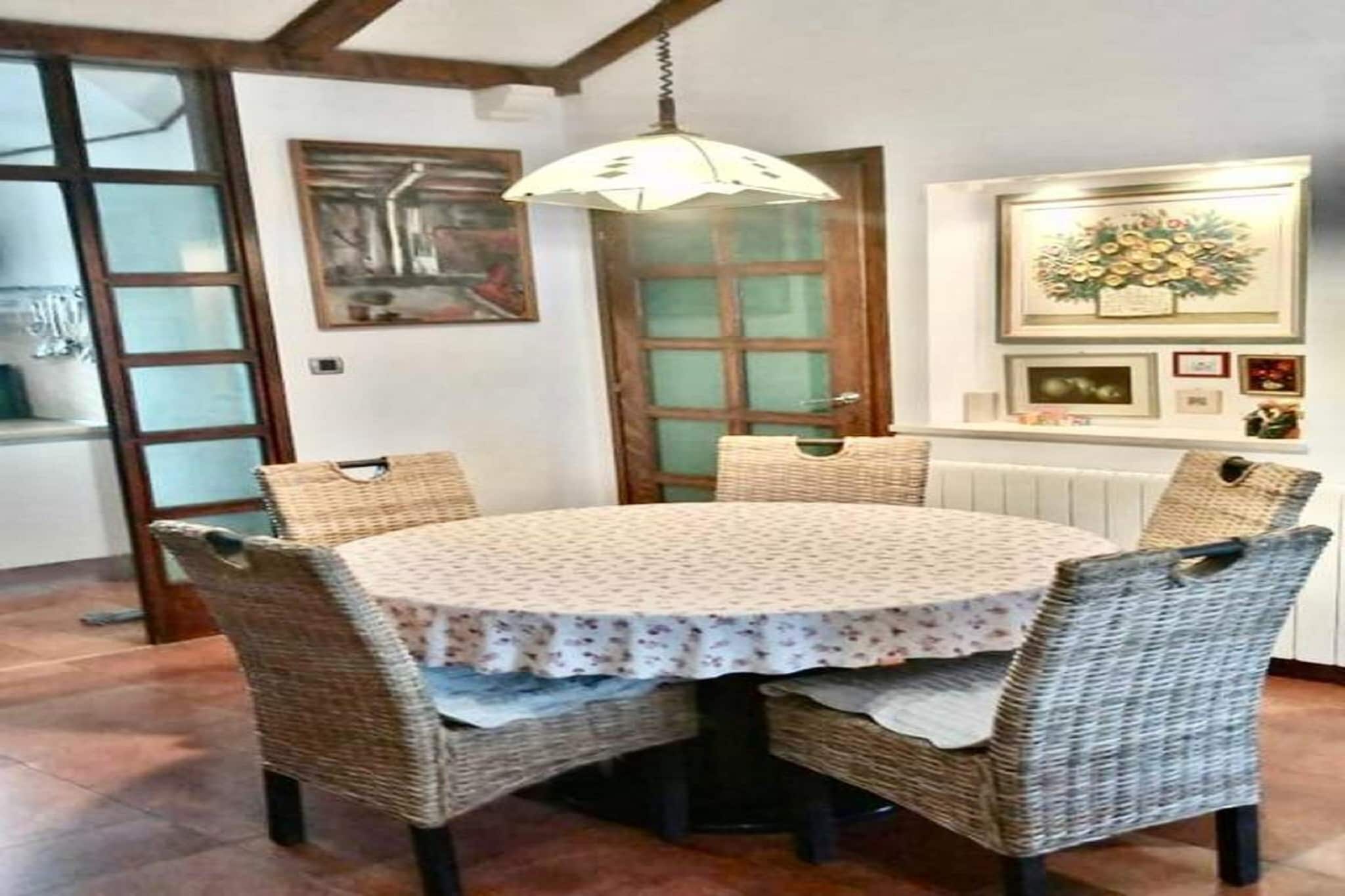 Three bedroom Apartment with terrace and sea view (Nera)-Esszimmer