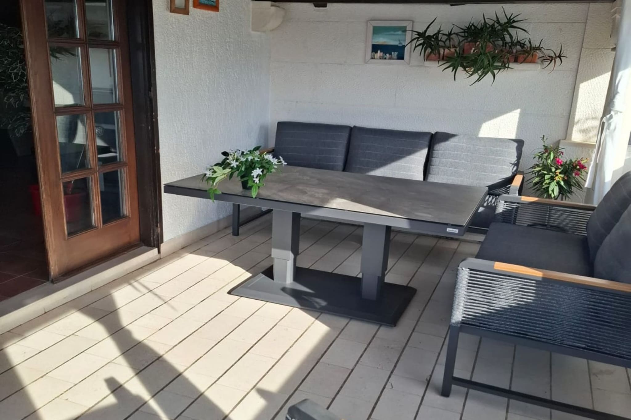 Three bedroom Apartment with terrace and sea view (Nera)-Terrassenbalkon