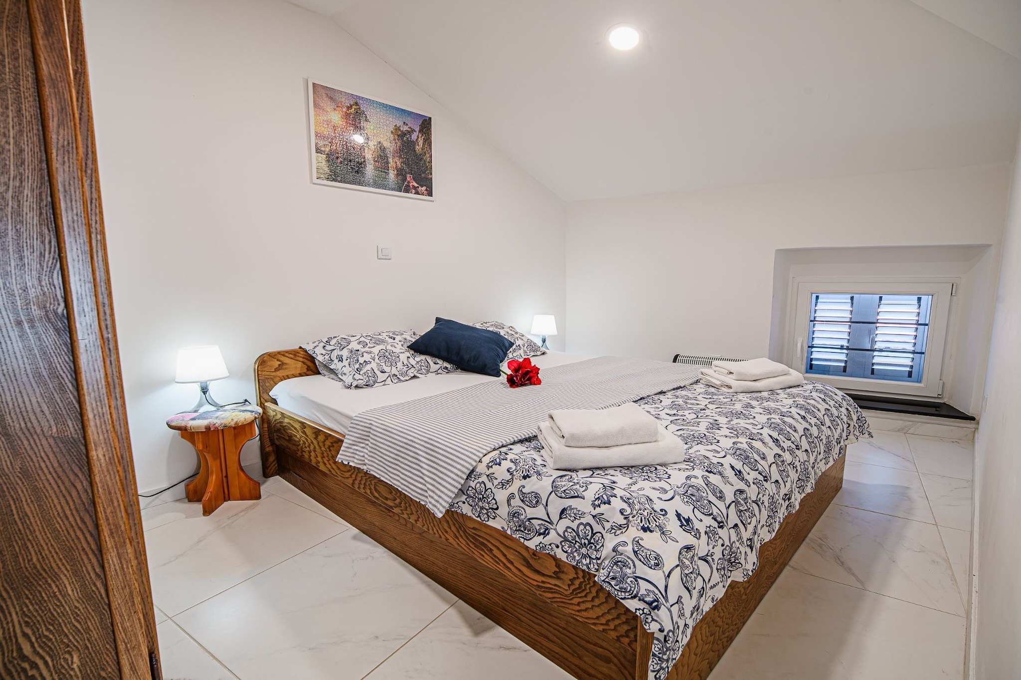 Sleek and Stylish Umag Apartments with Sea View - Two Bedroom Apartment with Terrace (owner 2)-Bedroom
