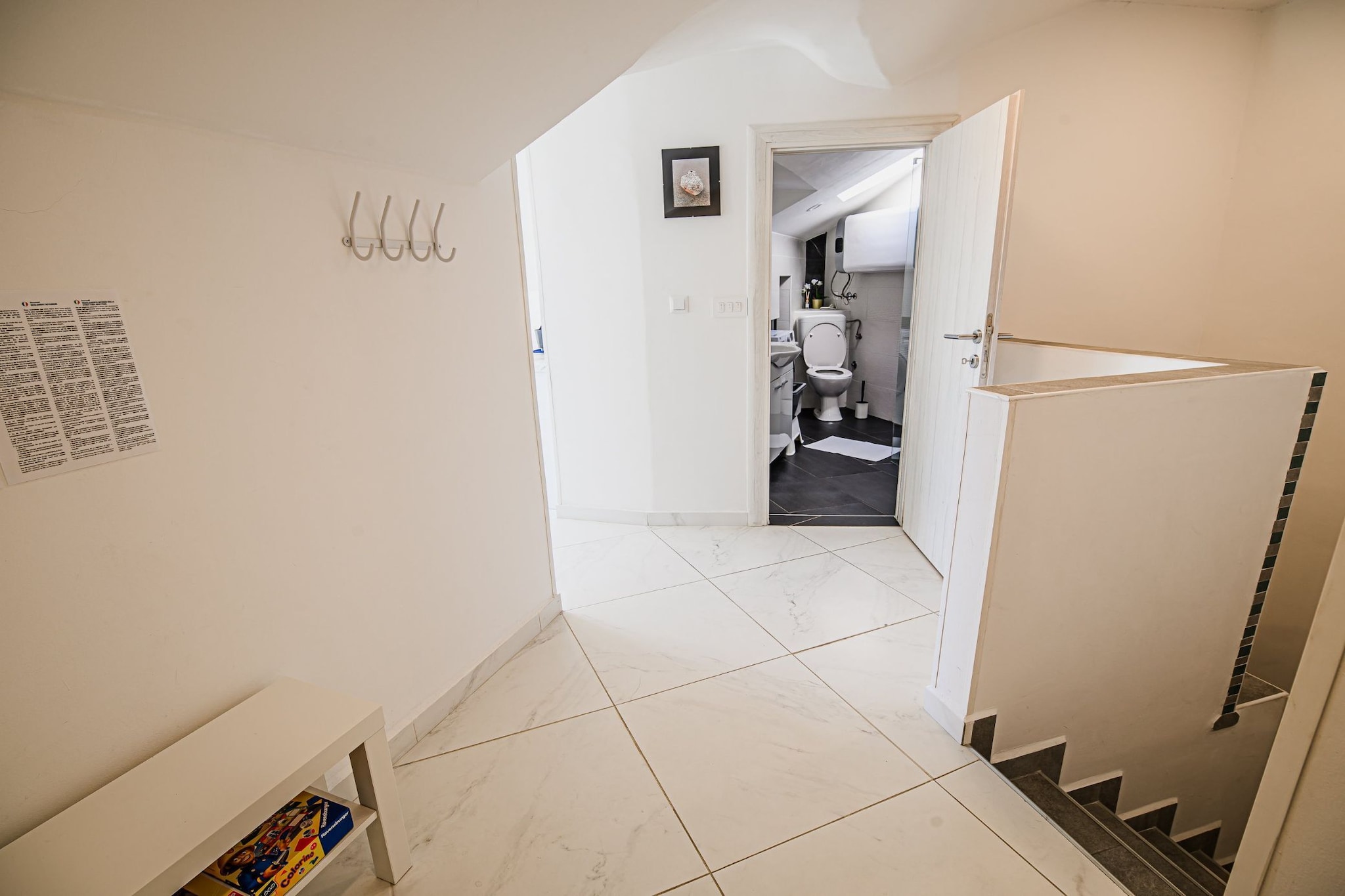 Sleek and Stylish Umag Apartments with Sea View - Two Bedroom Apartment with Terrace (owner 2)-Bathroom