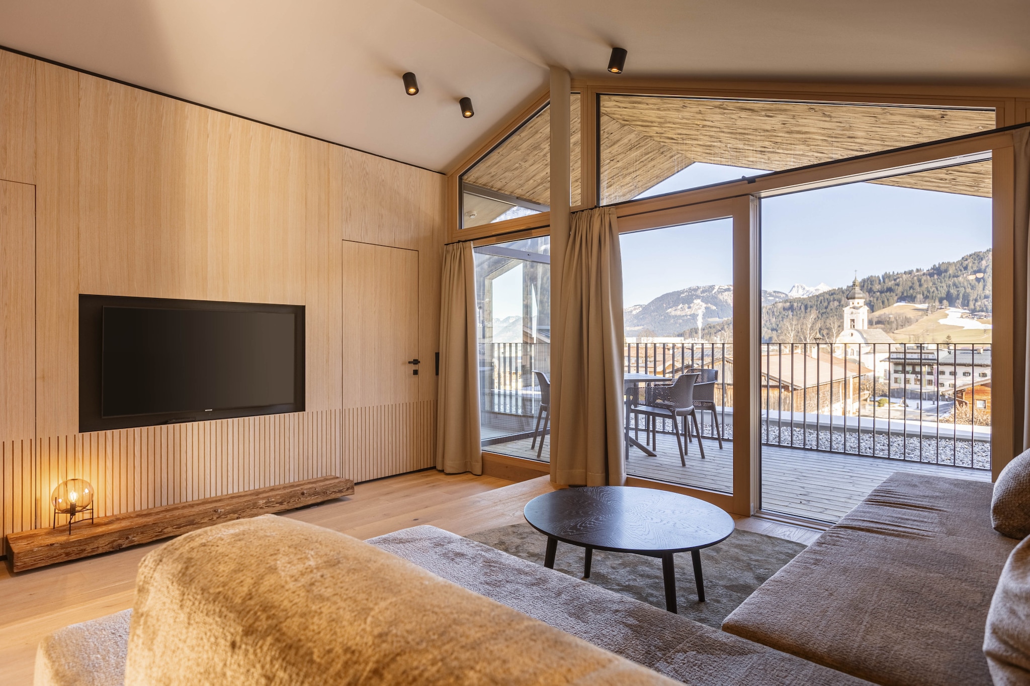 Kitzbühel Suites 3 - Woonkamer