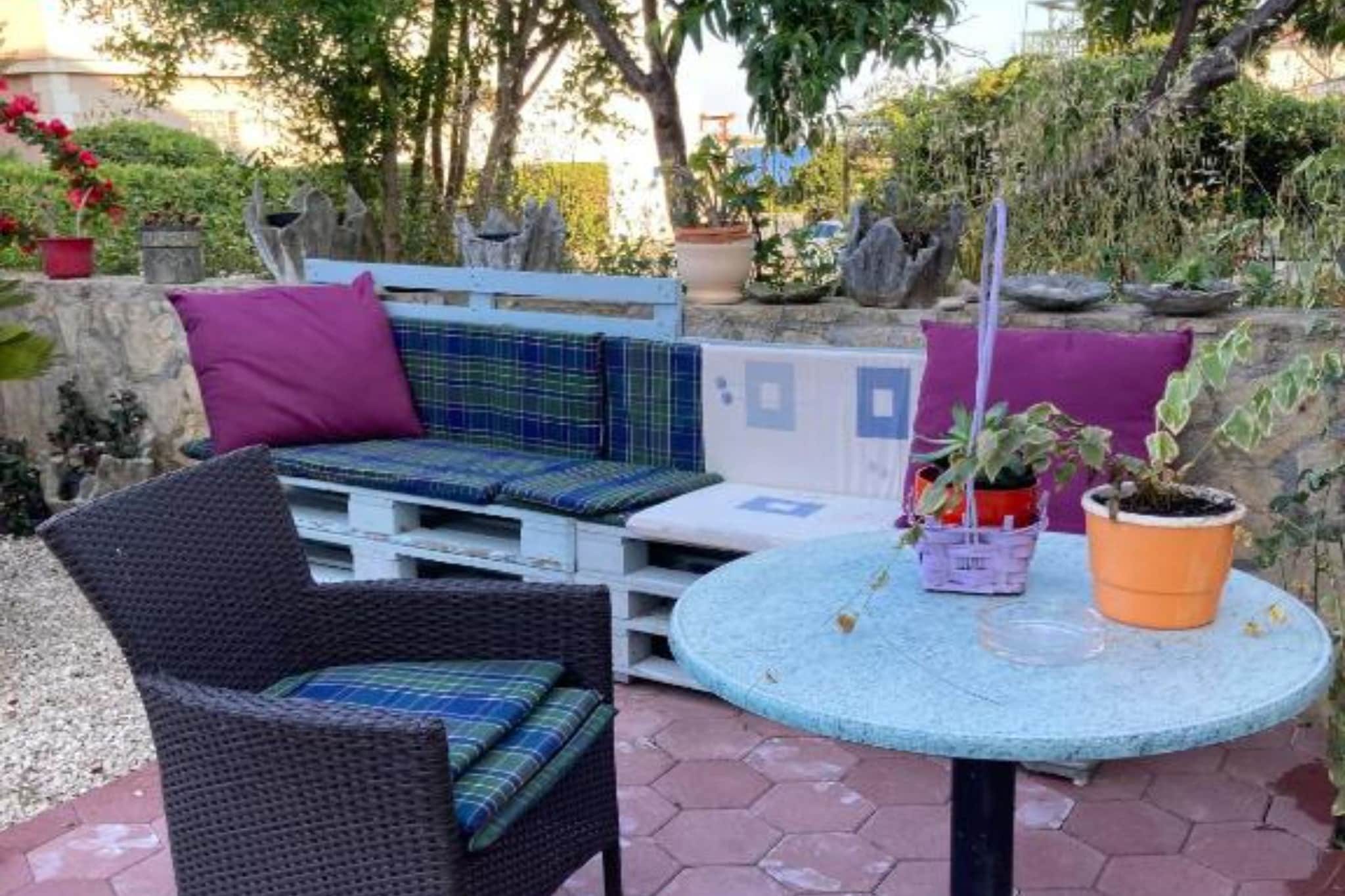 Apartments Jukica - Three Bedroom Apartment With Sea View-Terrassenbalkon