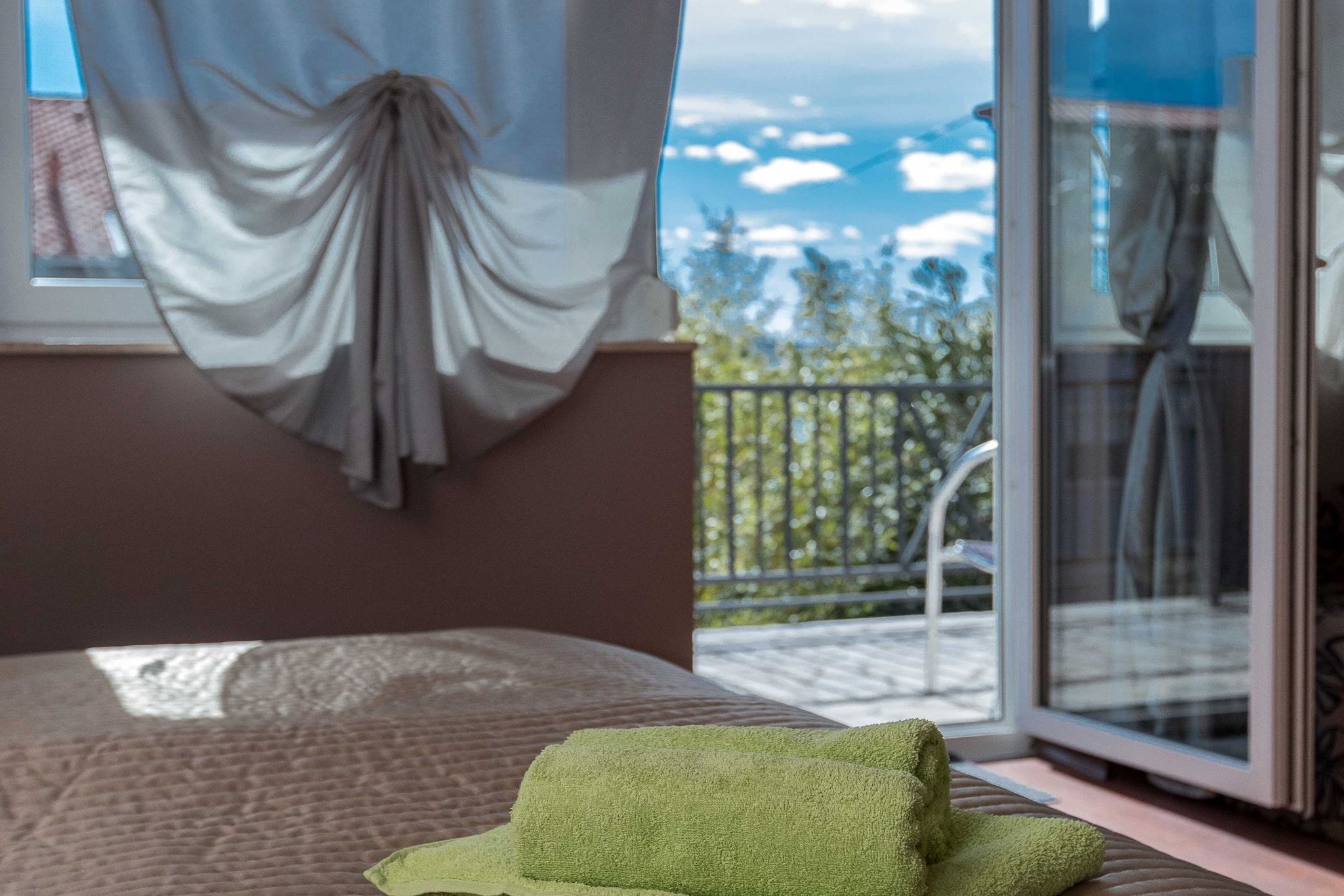 Beachfront Crikvenica Apartments with Sea View - Classic Studio Apartment with Sea View (owner 2)-Chambre