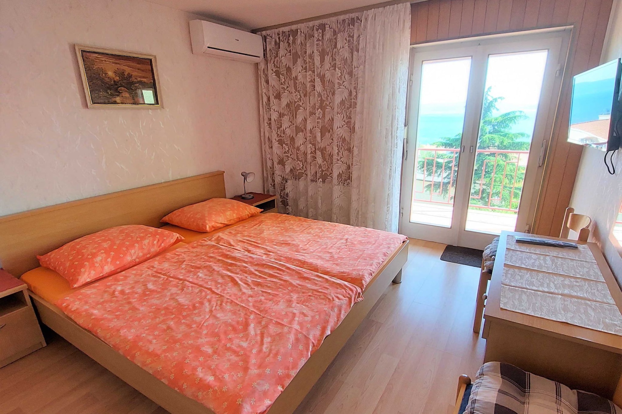 Sleek and Serene Rooms Crikvenica - Double room with Balcony and Sea View  (owner 3)