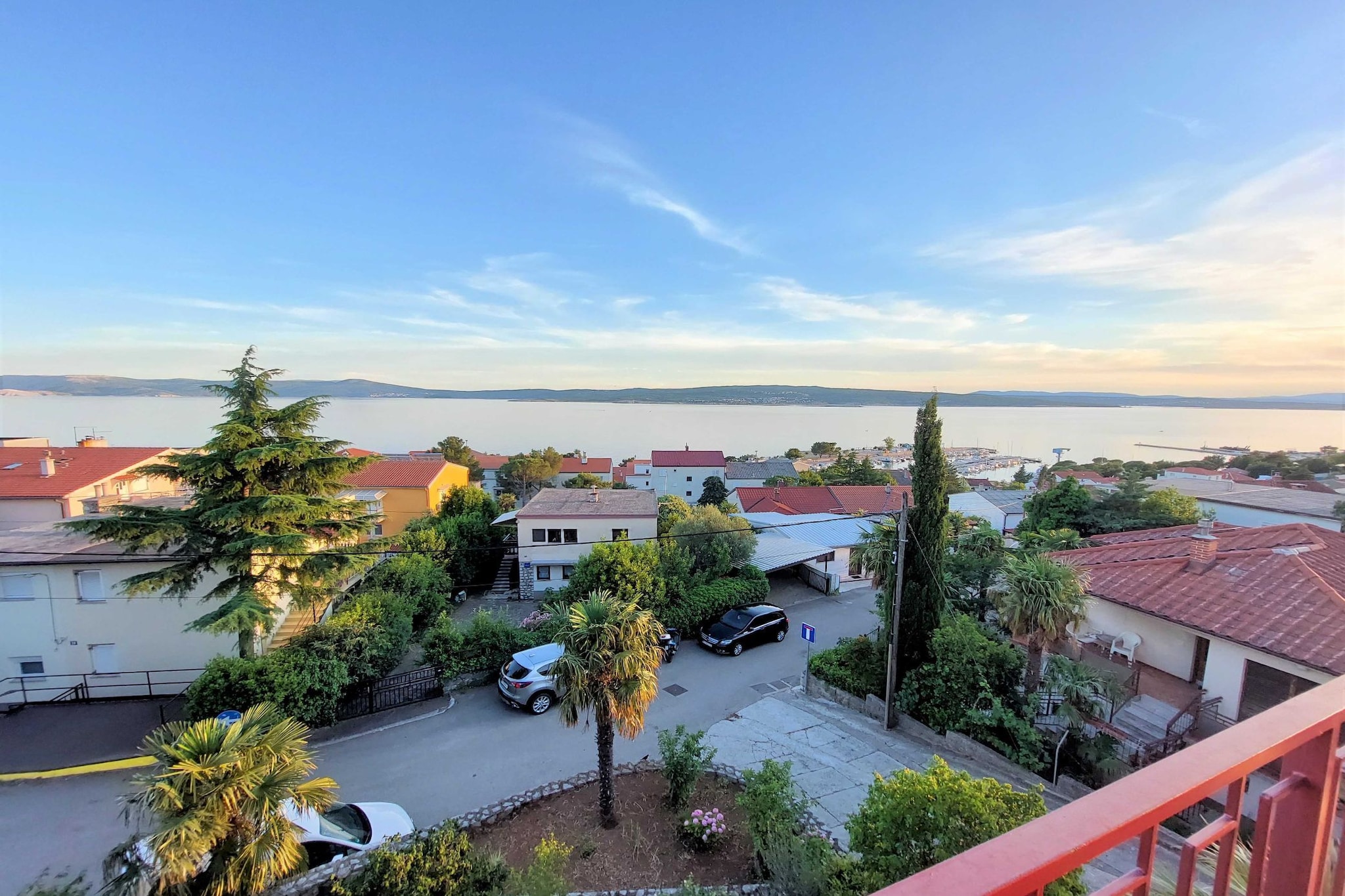 Sleek and Serene Rooms Crikvenica - Triple room with Balcony and Sea View (owner 4)-Terrasse / balcon