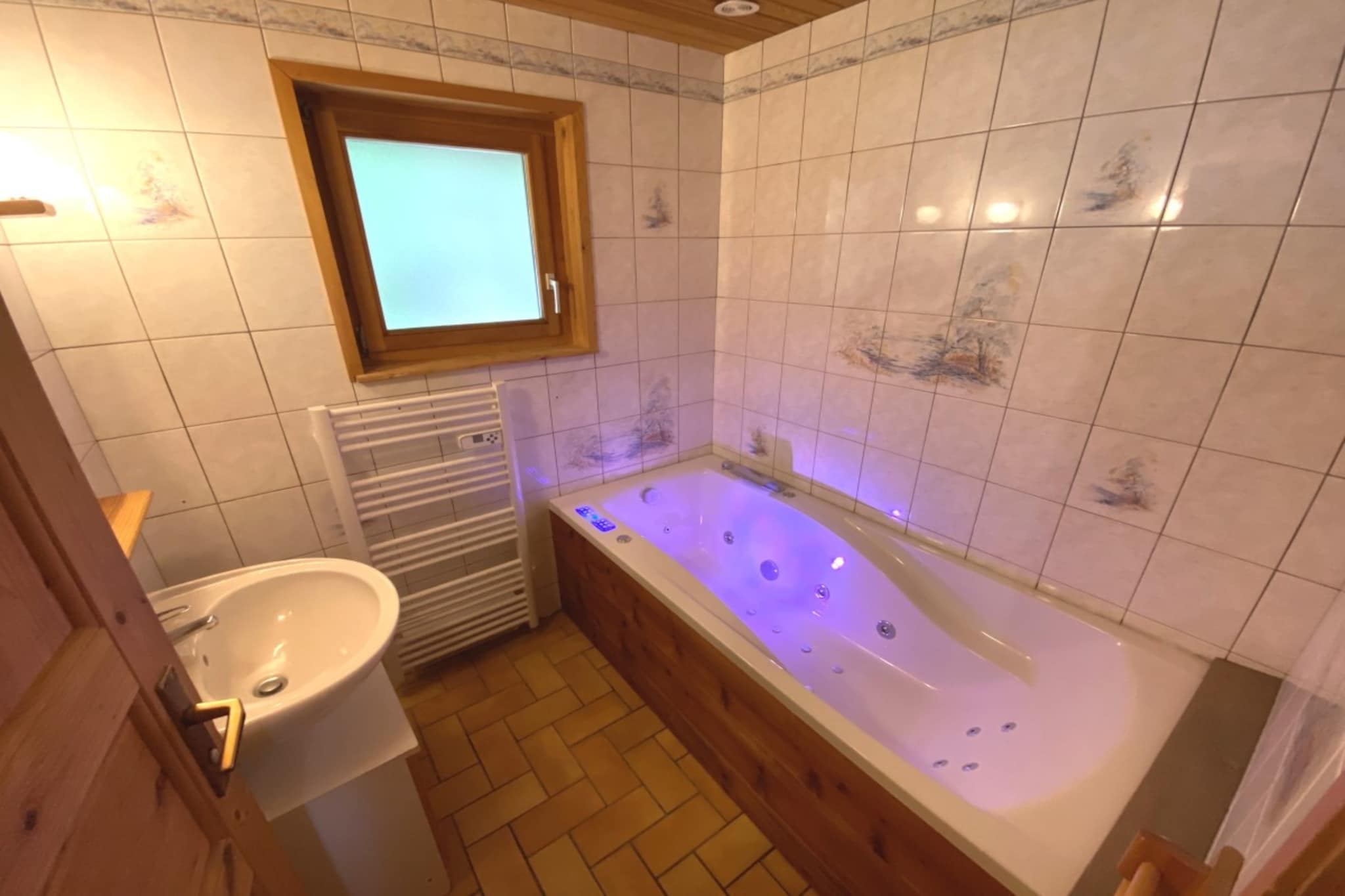 LE FISHING LODGE Chalet en bois avec Bain Nordique-Badkamer