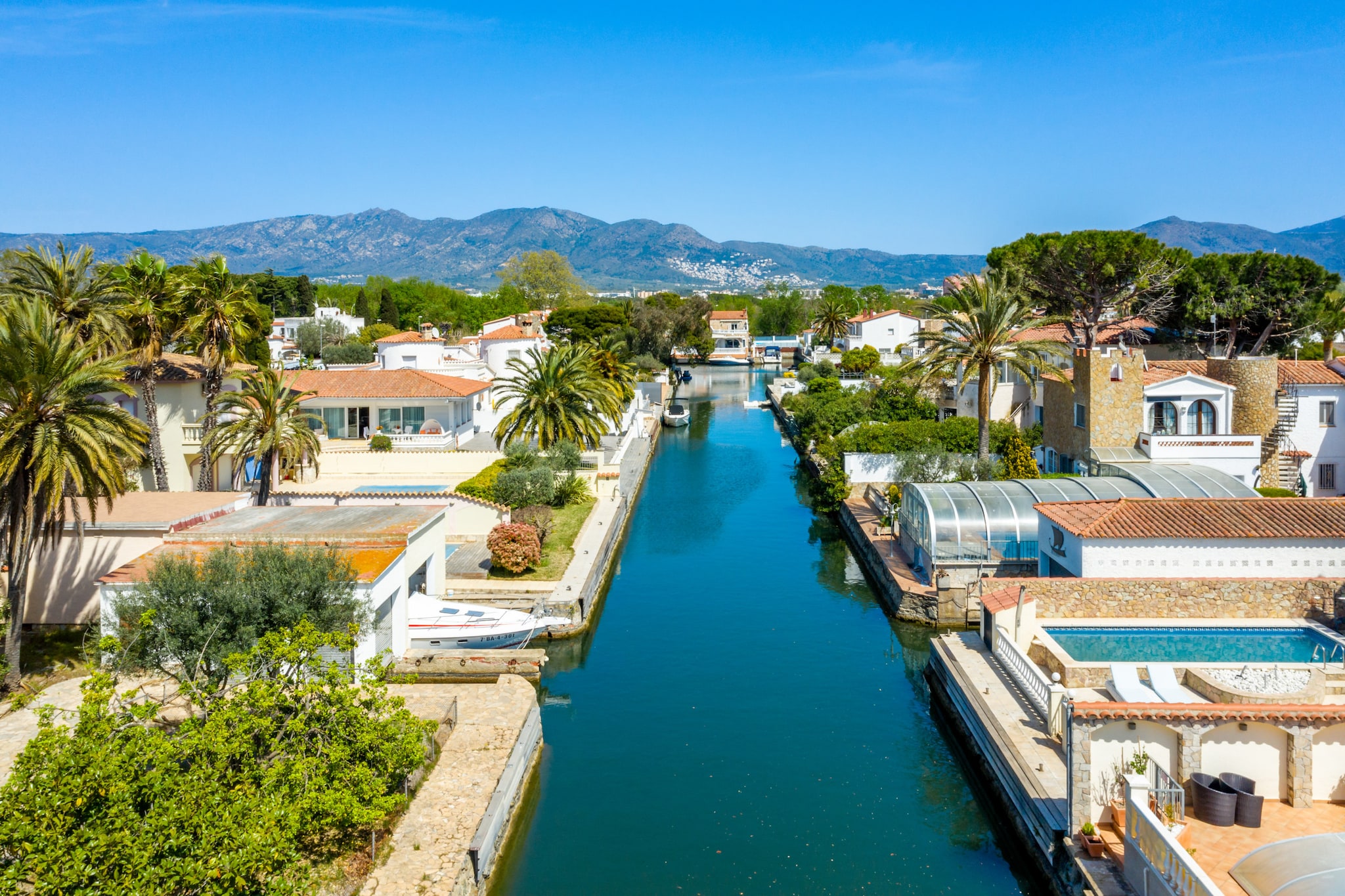 BYBLOS Empuriabrava-Gebieden zomer 1km