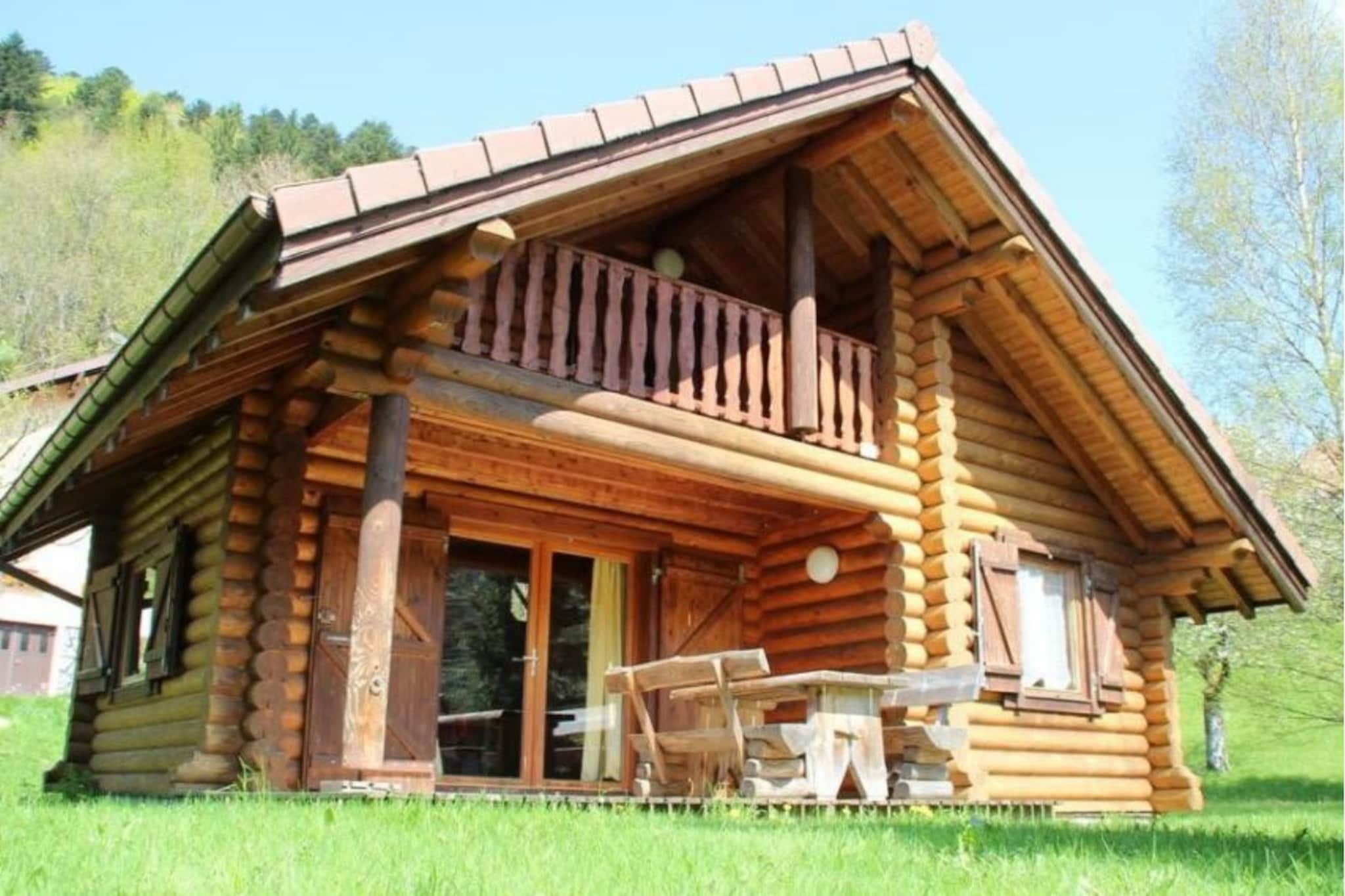 L'OURS BLANC Chalet en rondins-Buitenlucht