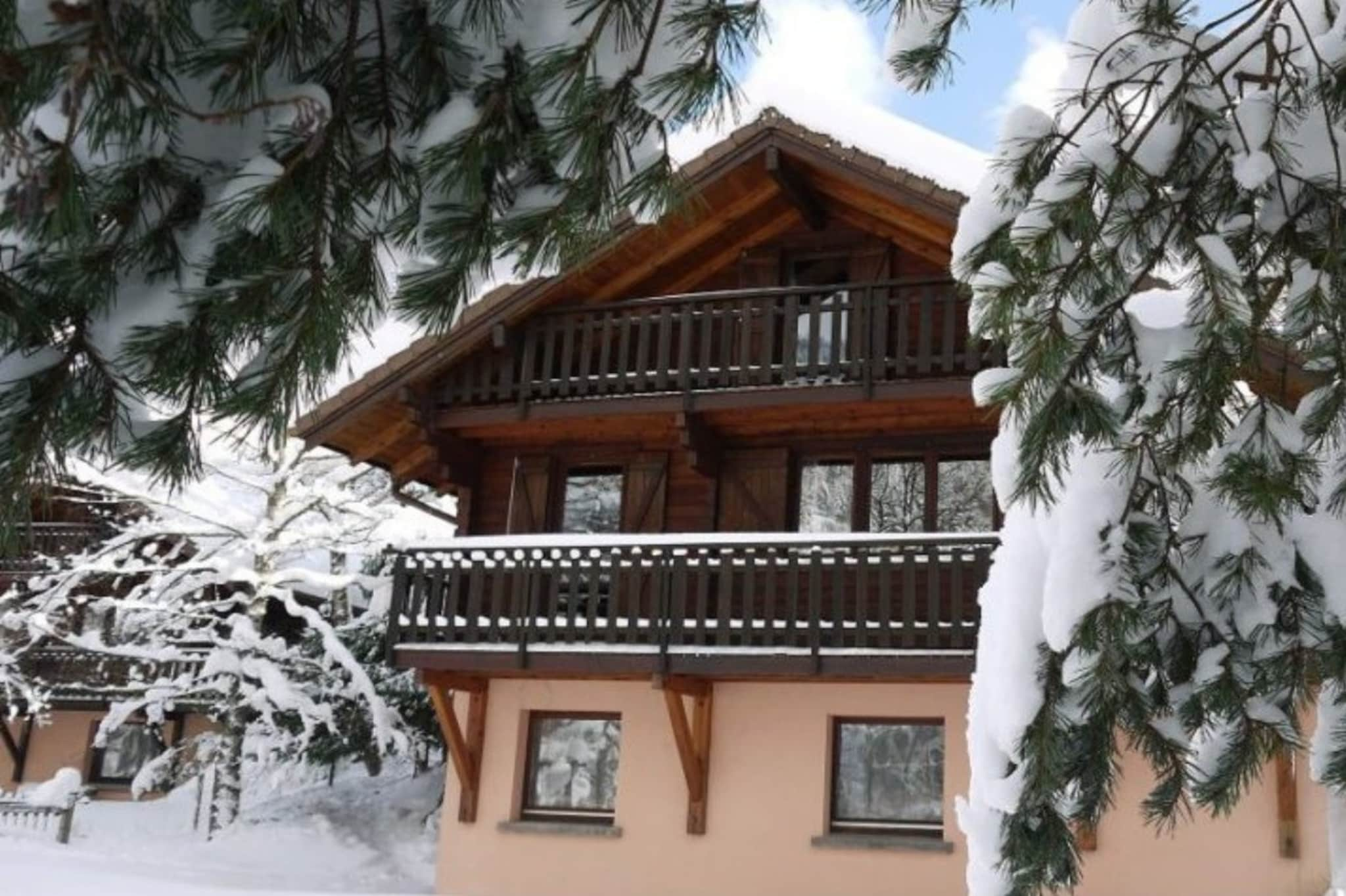 LE RENNE  Chalet en bois au calme avec SPA Jacuzzi-Buitenlucht