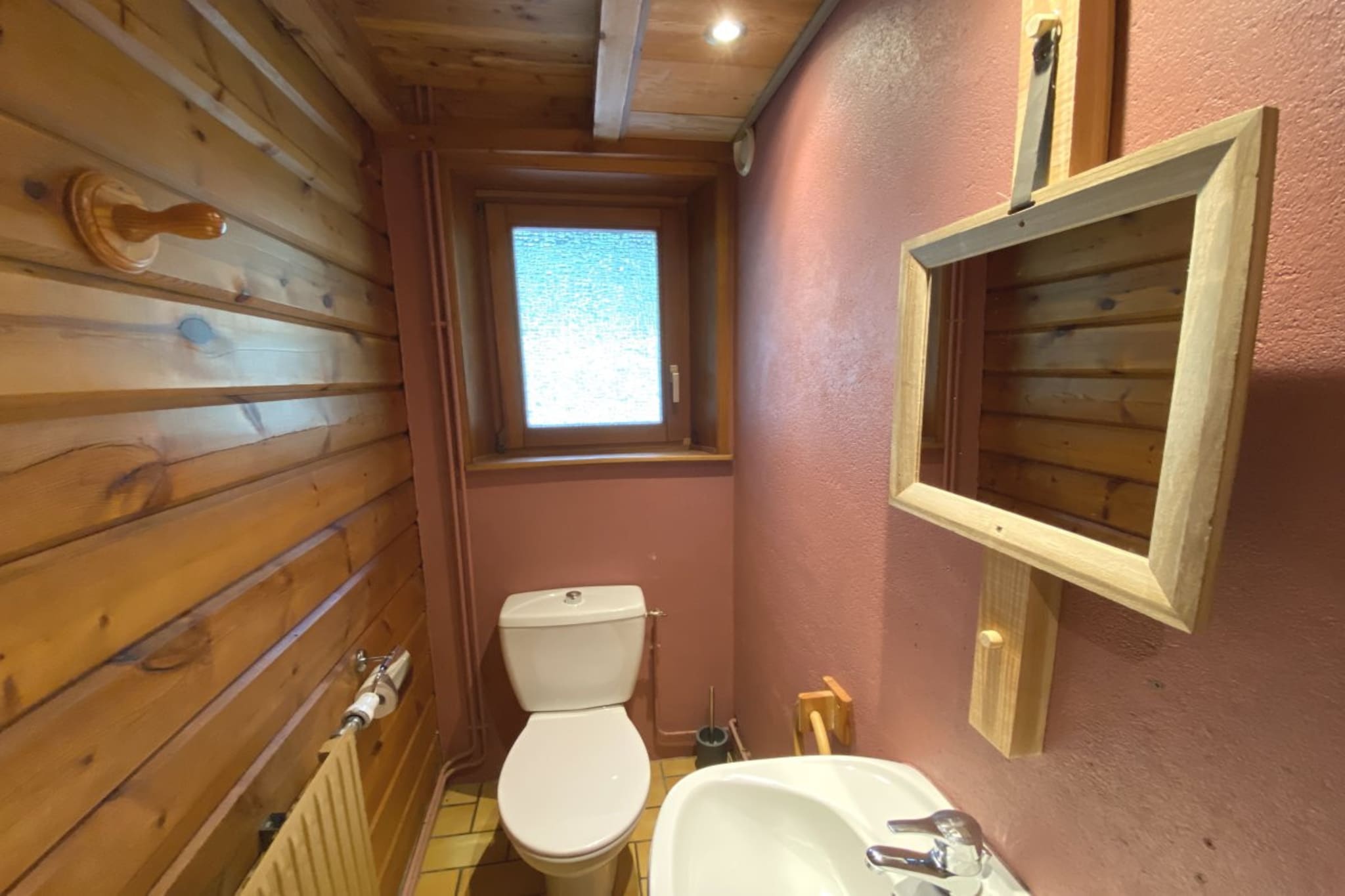 LE RENARD  Chalet en bois au calme-Badkamer