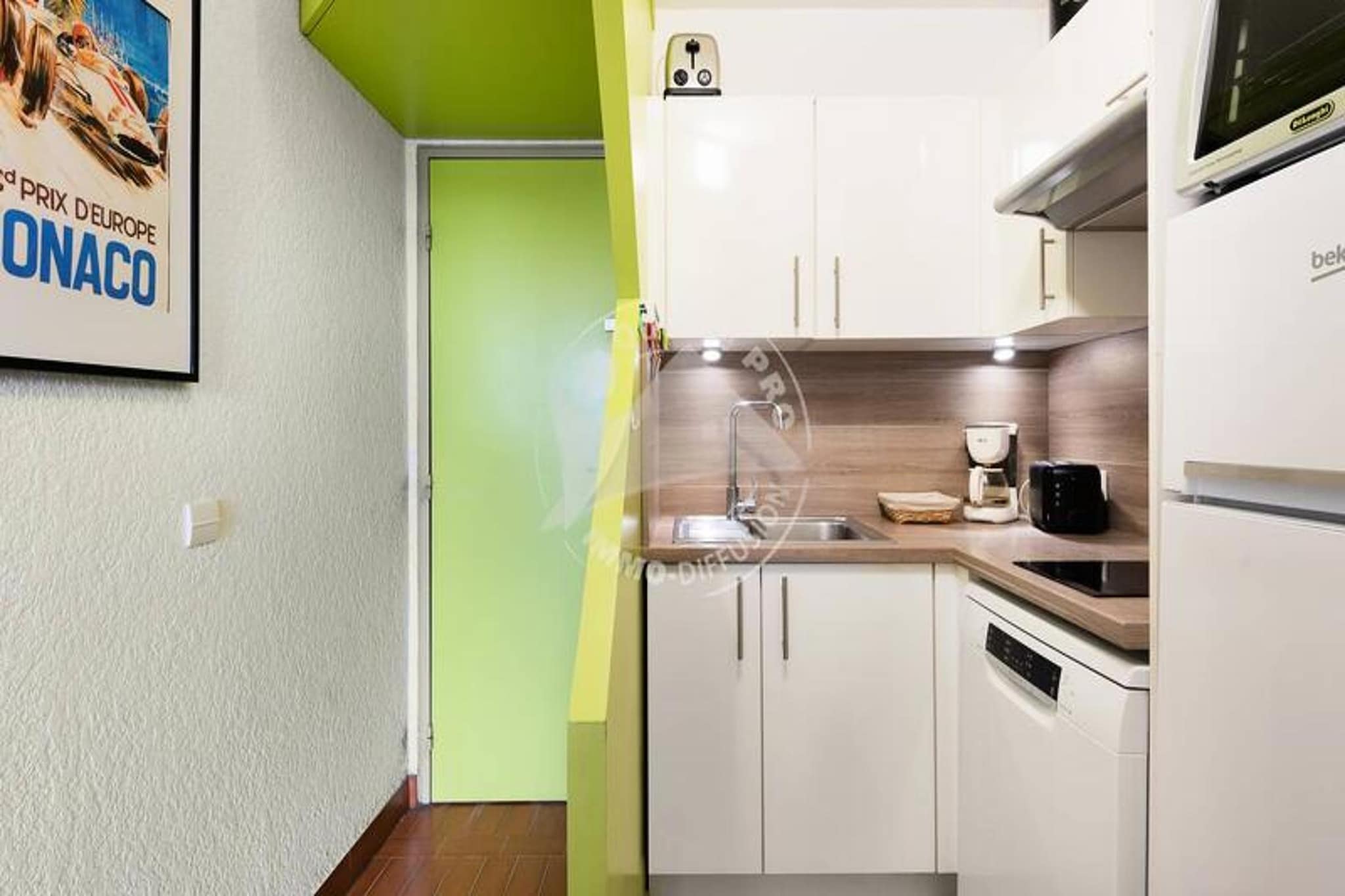 Résidence "le Quai Aux Fleurs"-Keuken