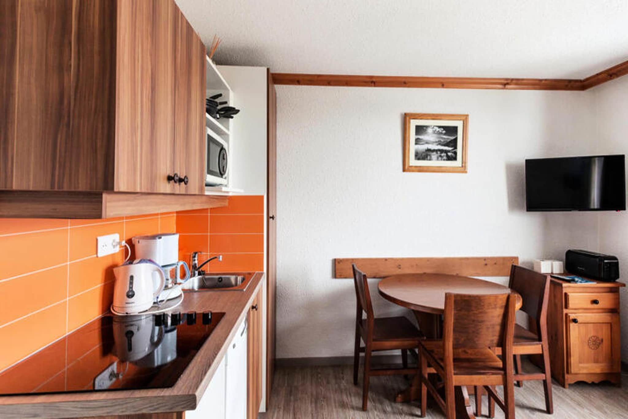 Studio in Oisans near Hiking Trails & Pool