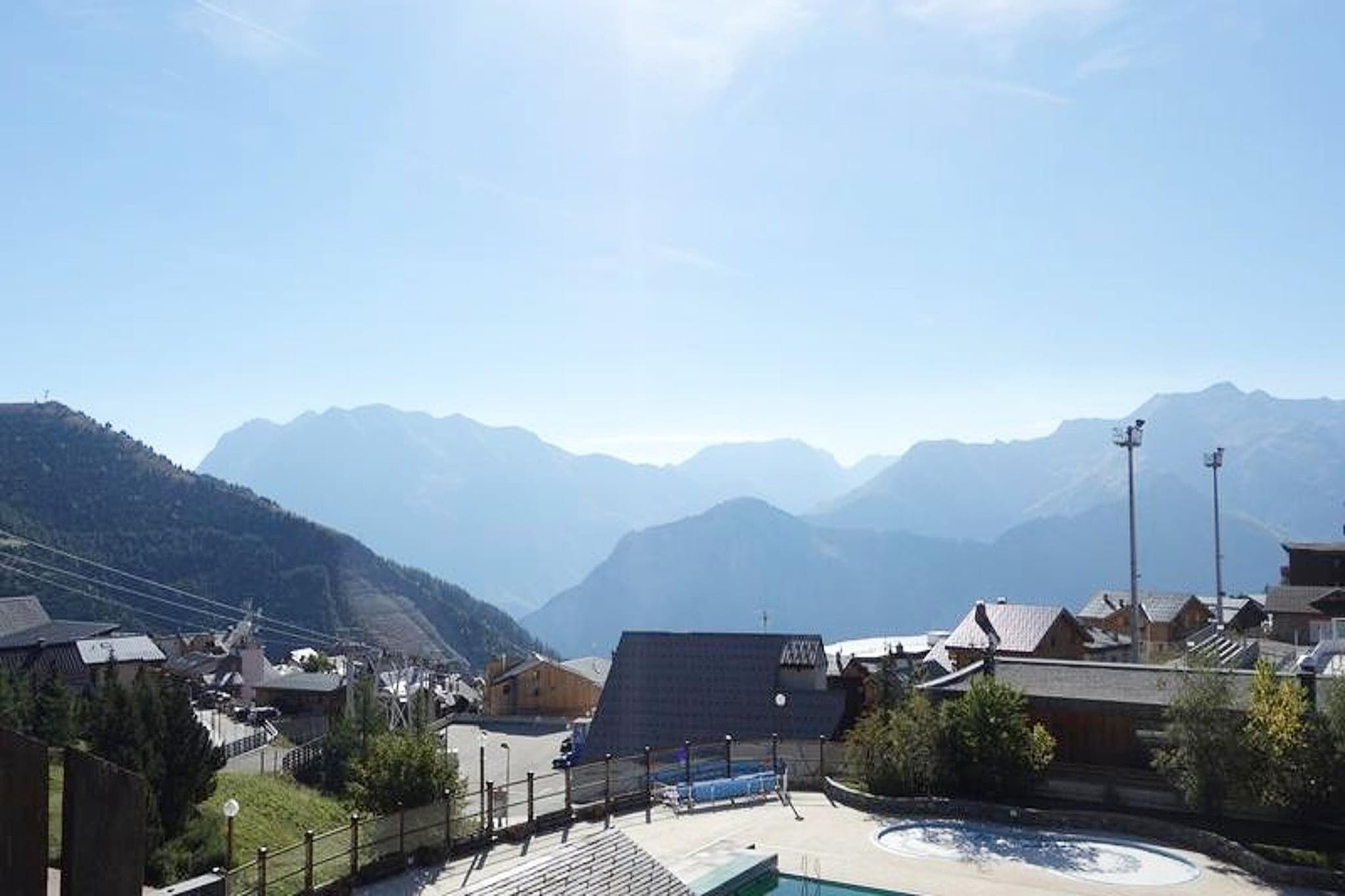 Résidence Menandiere-View in summer