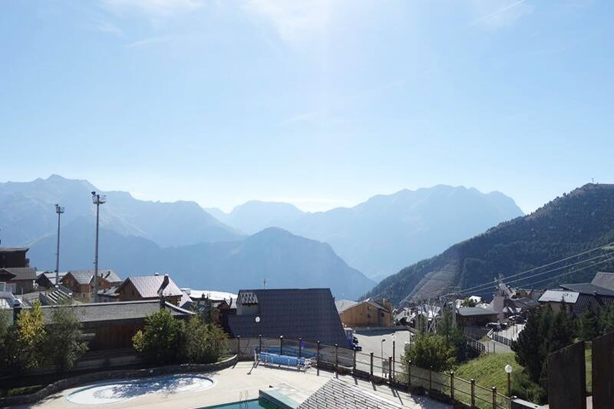 Résidence Menandiere-View in summer