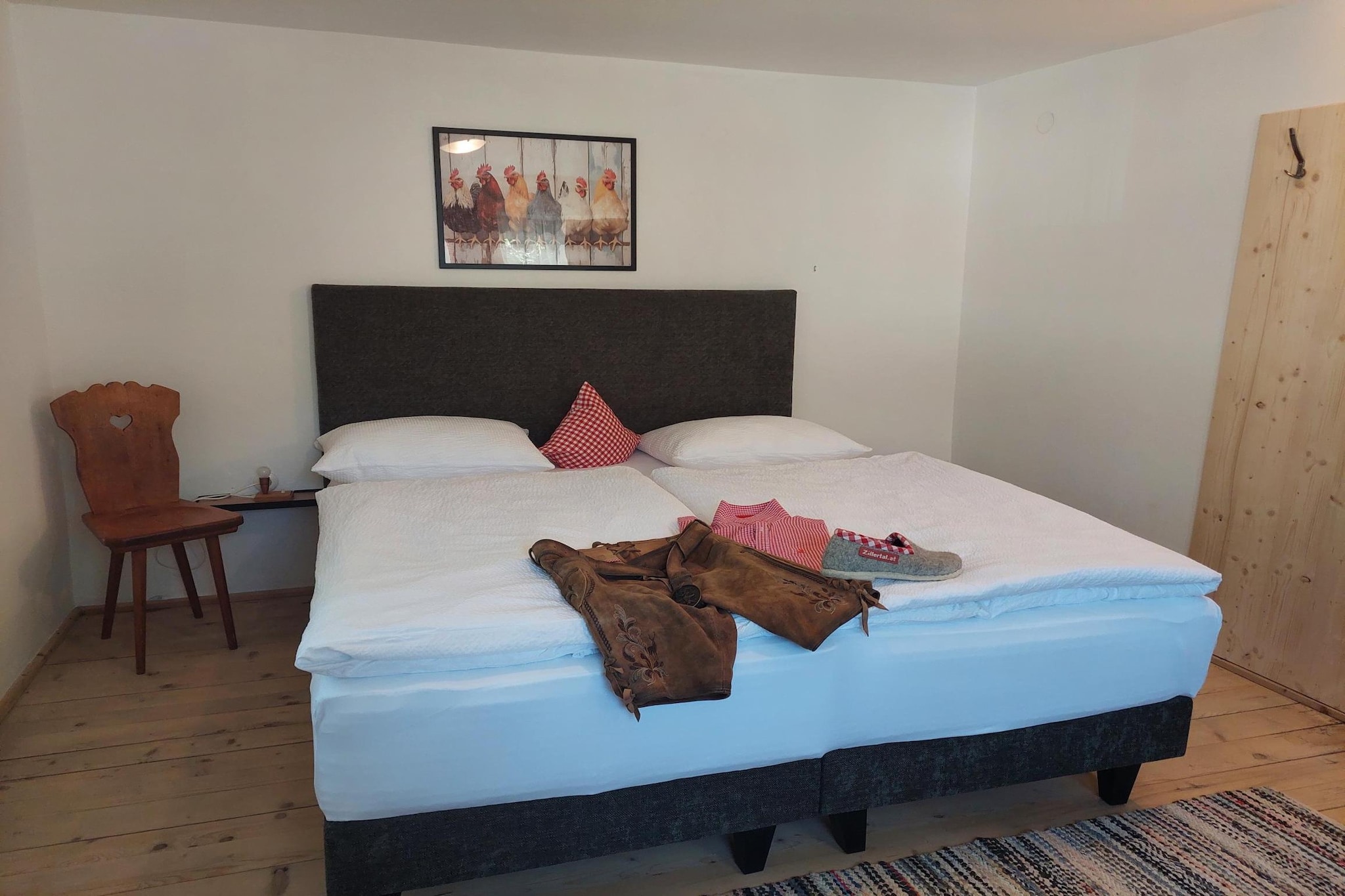 Ferienhaus Die Ginin-Slaapkamer
