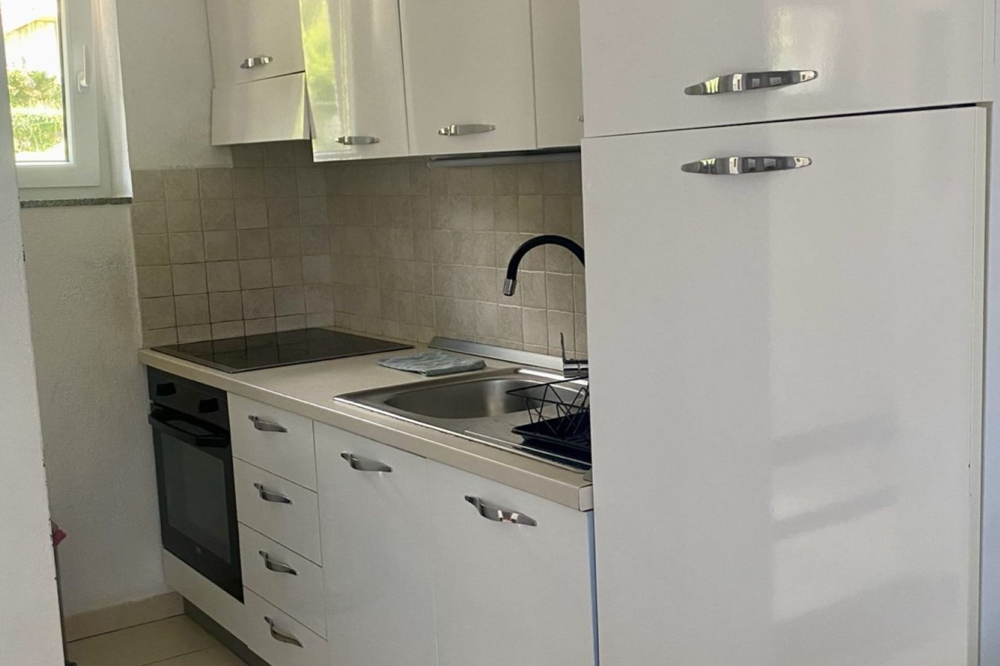 Luxury Lovran Apartments with Swimming Pool - Standard One Bedroom Apartment-Kitchen