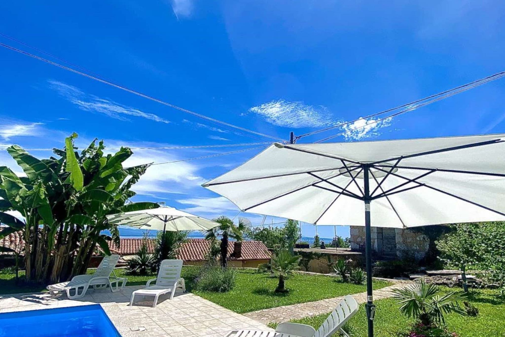 Luxury Lovran Apartments with Swimming Pool - Standard One Bedroom Apartment-Pool