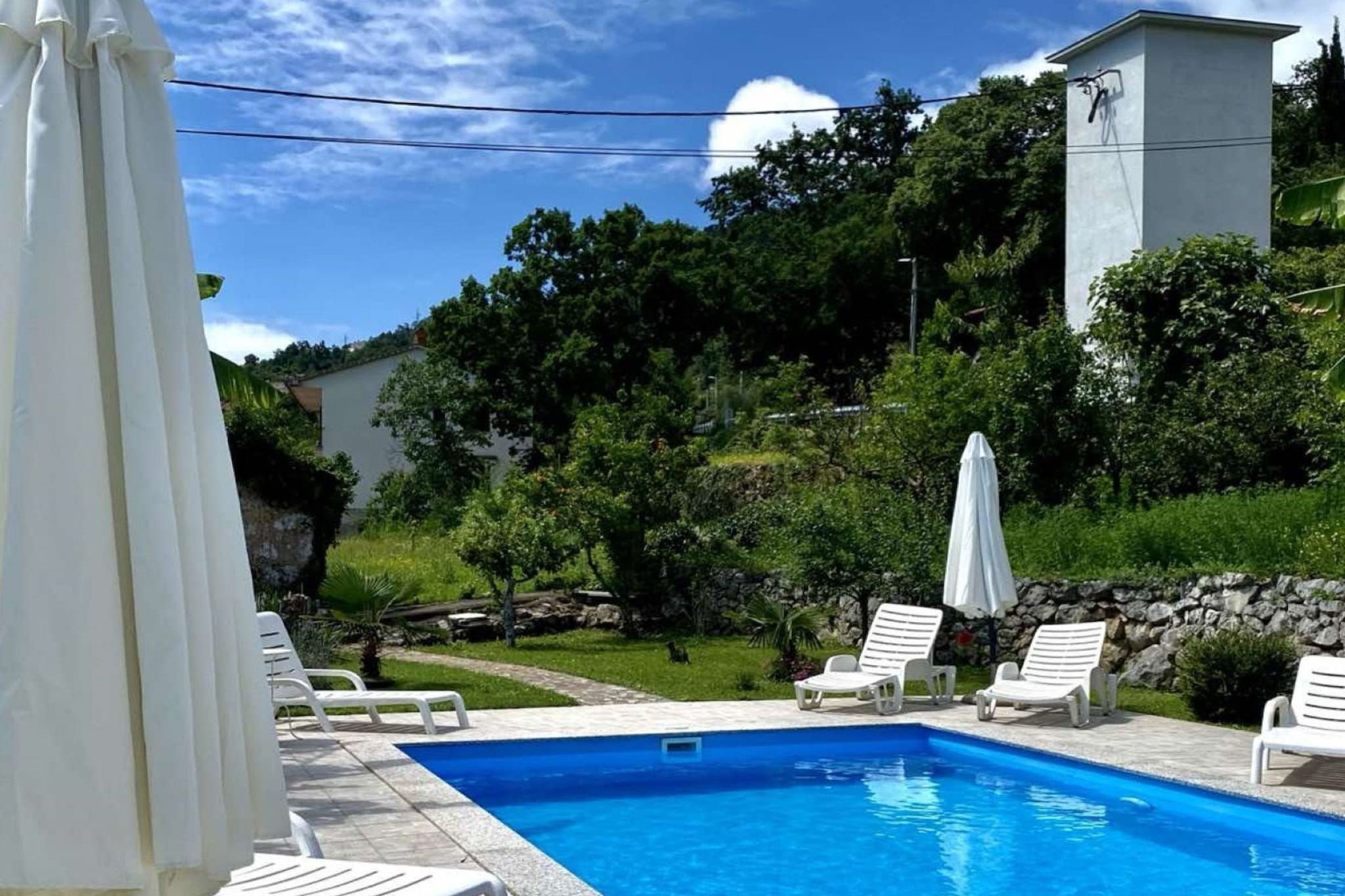 Luxury Lovran Apartments with Swimming Pool - Standard One Bedroom Apartment-Pool