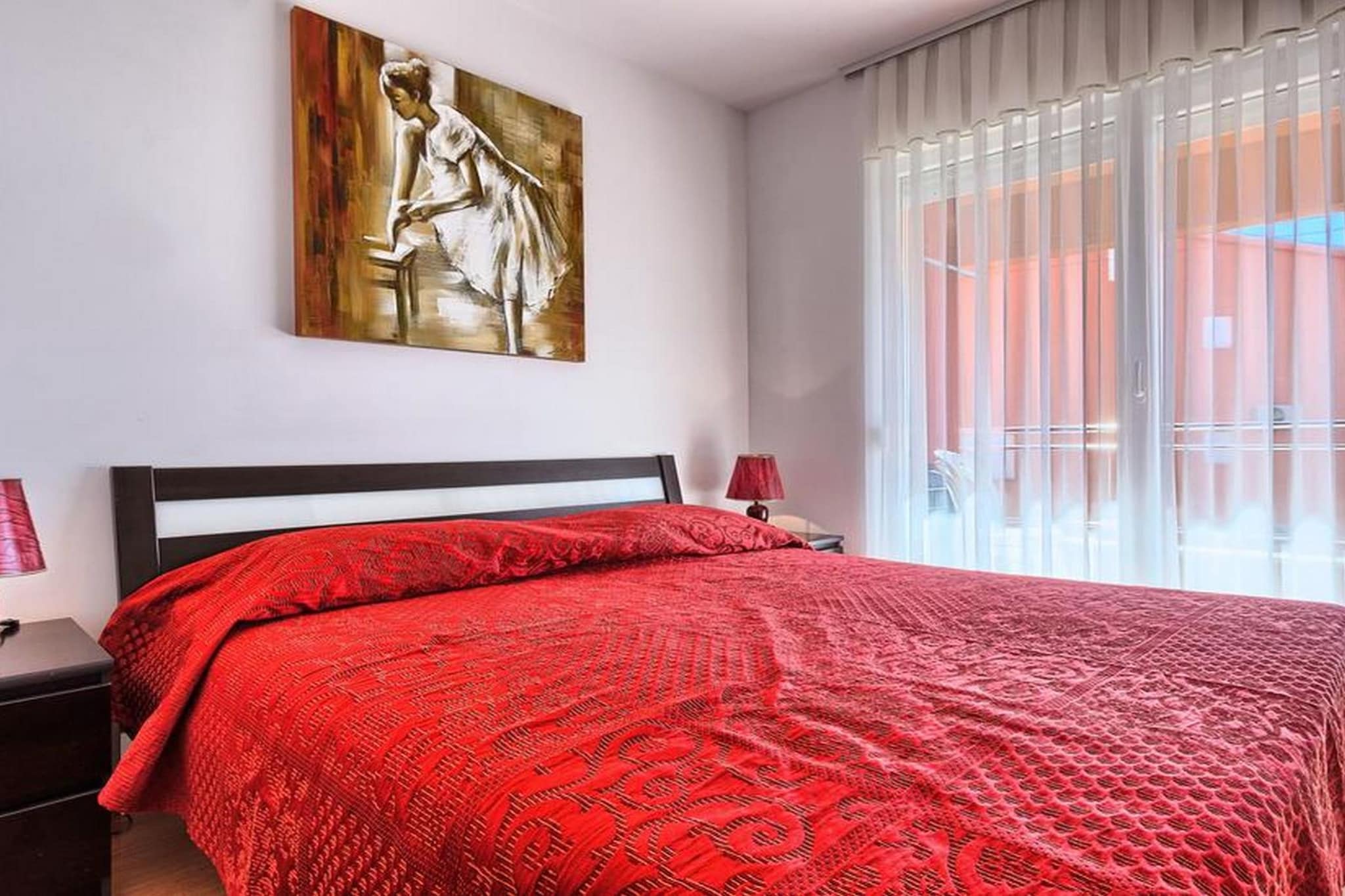 Luxury Apartment Okrug Gornji with Sea View and Pool - Three Bedroom Apartment with Sea View and Pool-Bedroom