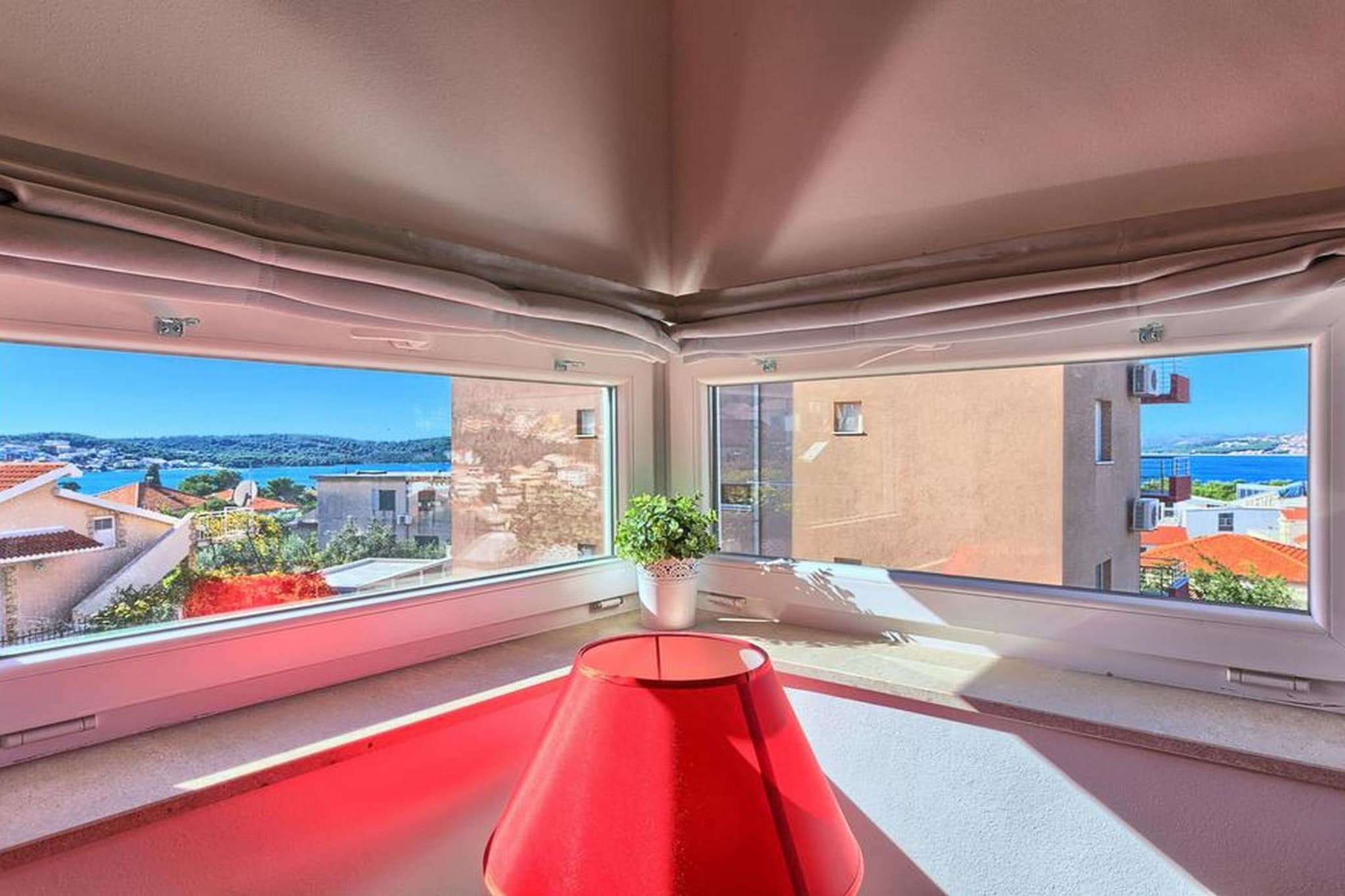 Luxury Apartment Okrug Gornji with Sea View and Pool - Three Bedroom Apartment with Sea View and Pool-View