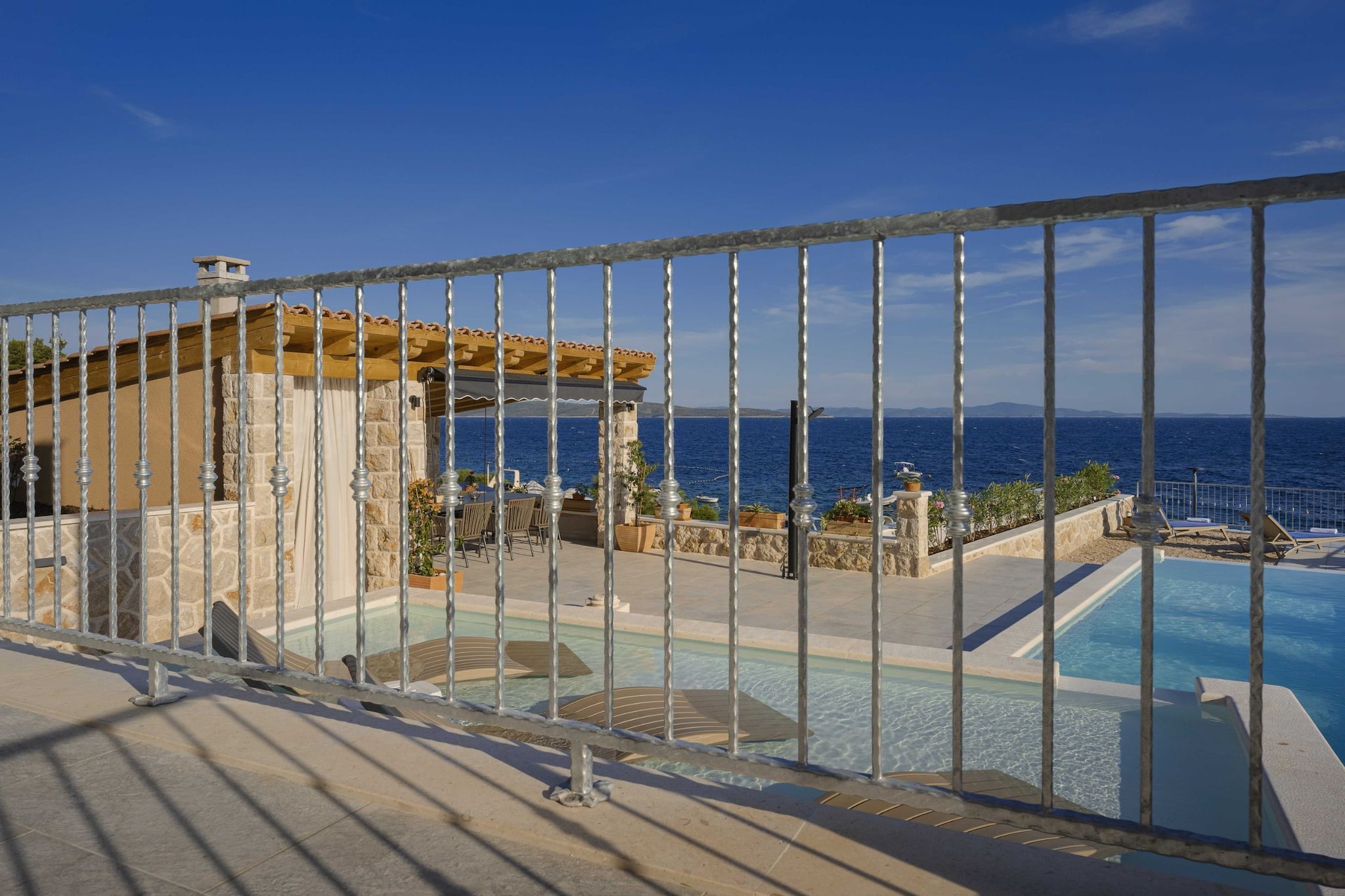 Sunlit Shores Beach Villa with Pool, Gym and Sauna - Three Bedroom Villa with Pool-Terrace