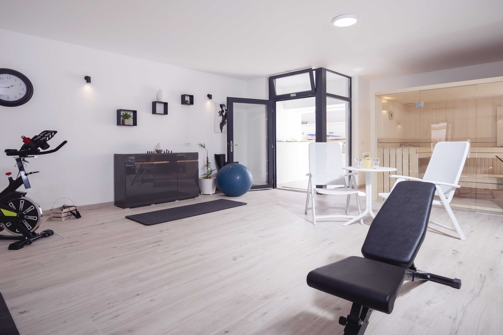 Sunlit Shores Beach Villa with Pool, Gym and Sauna - Three Bedroom Villa with Pool-Gym