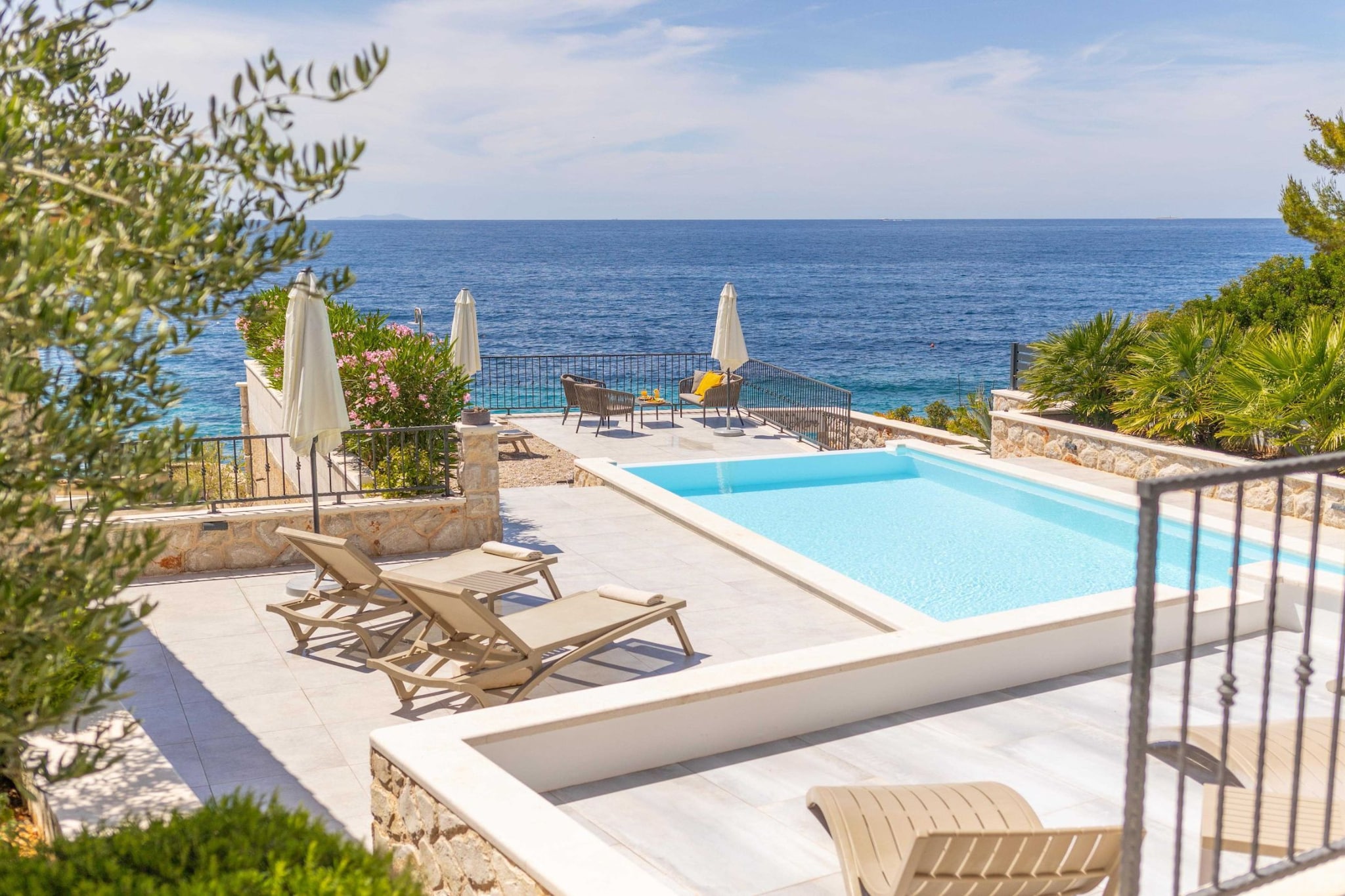 Sunlit Shores Beach Villa with Pool, Gym and Sauna - Three Bedroom Villa with Pool-Pool