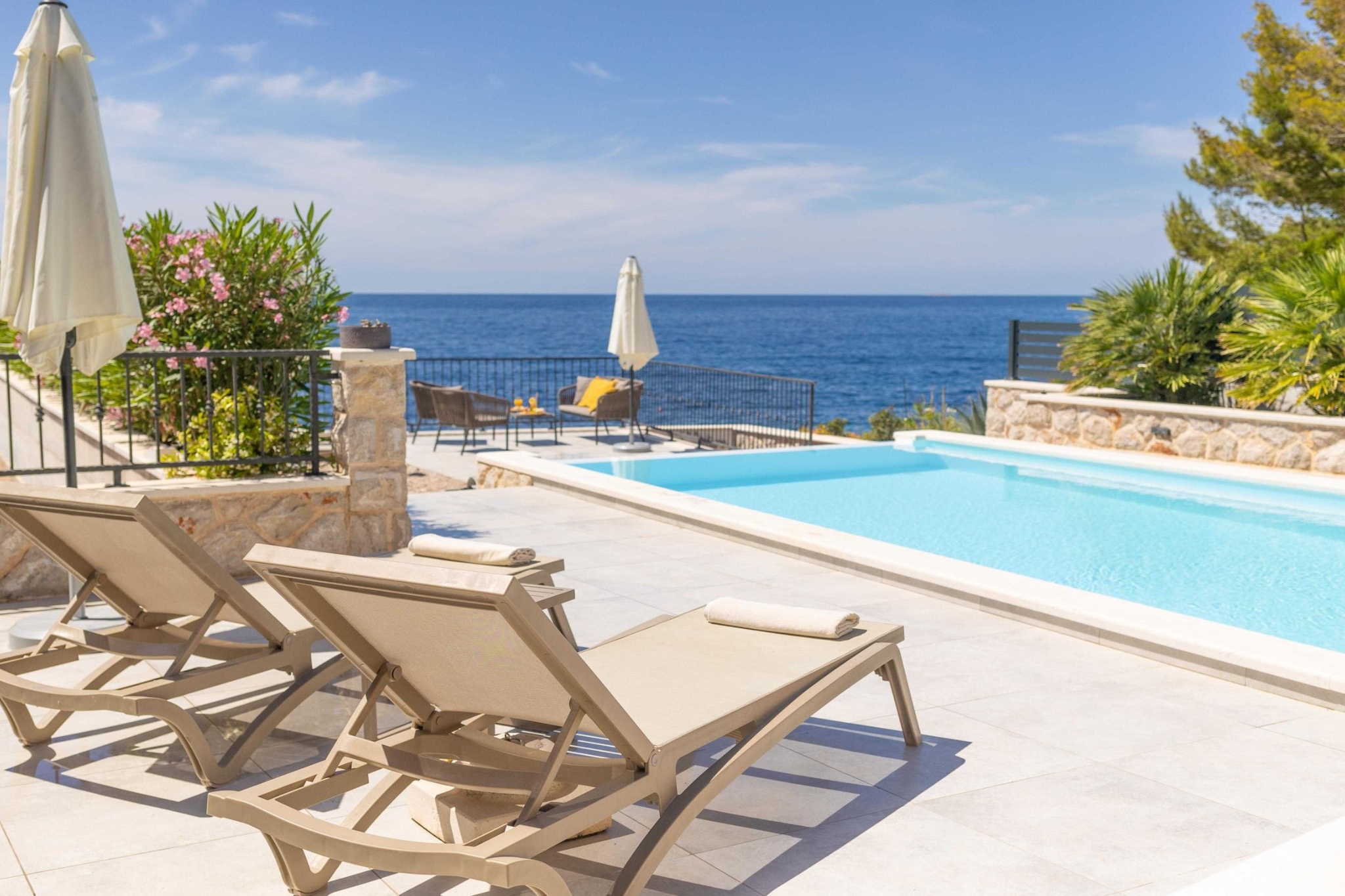 Sunlit Shores Beach Villa with Pool, Gym and Sauna - Three Bedroom Villa with Pool-Pool