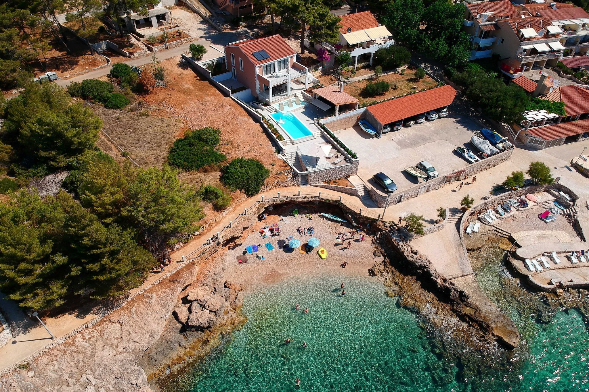 Sunlit Shores Beach Villa with Pool, Gym and Sauna - Three Bedroom Villa with Pool-View