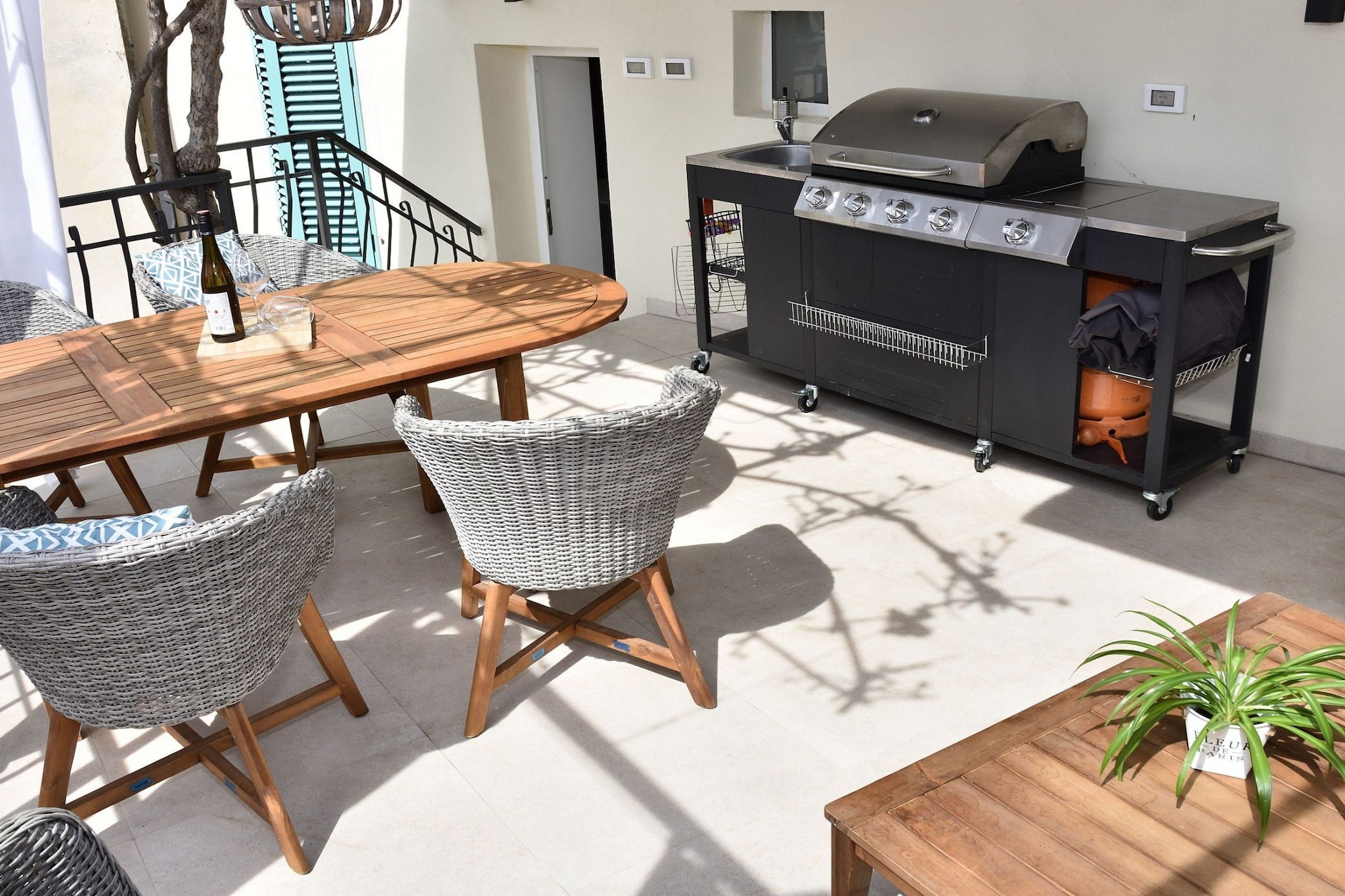 Old Town Rovinj Hidden Residence with Terrace - One Bedroom Apartment with Terrace-Außenbereich