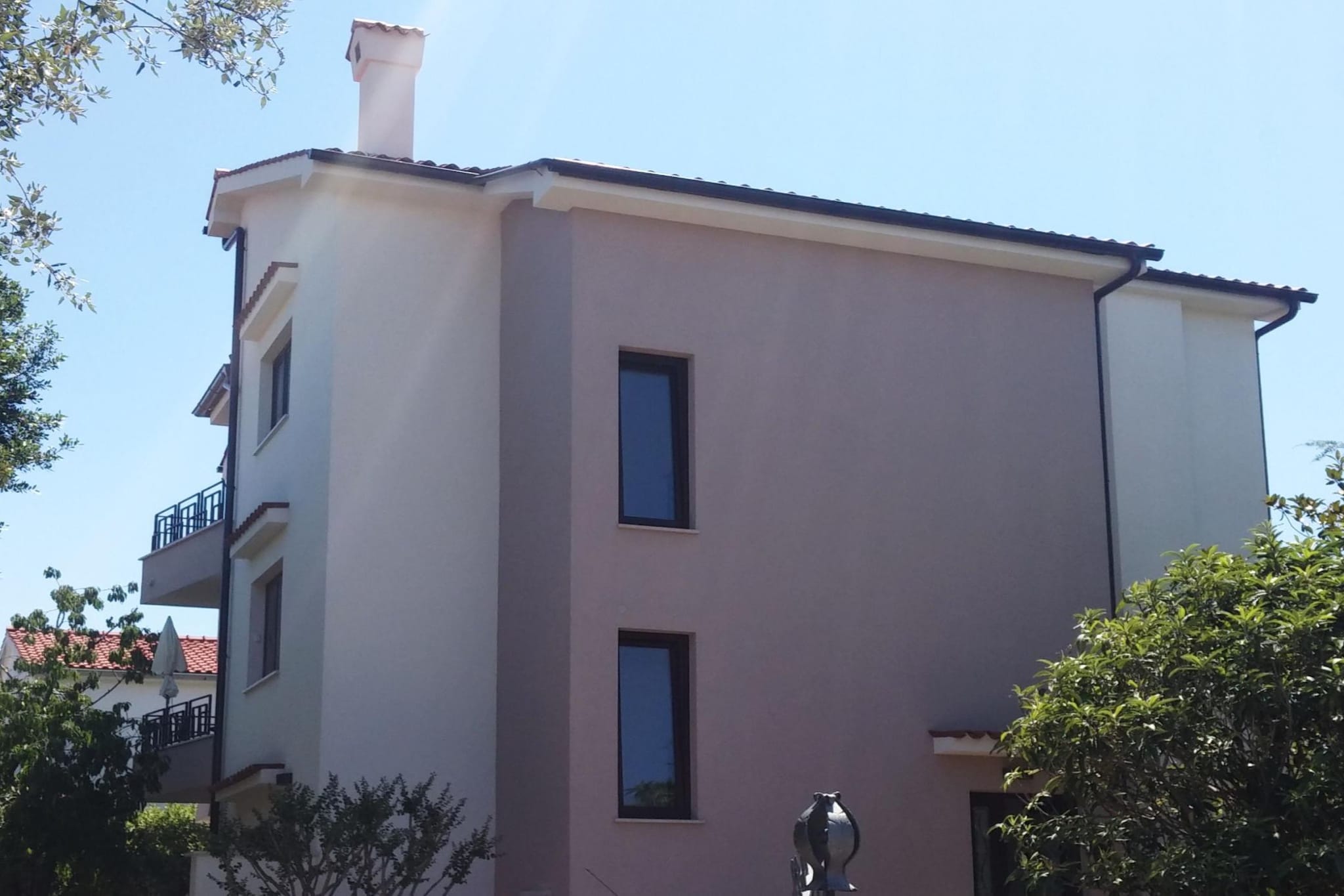 Scenic and Refined Krk Apartment with Terrace - One Bedroom Apartment with Terrace-Buitenlucht