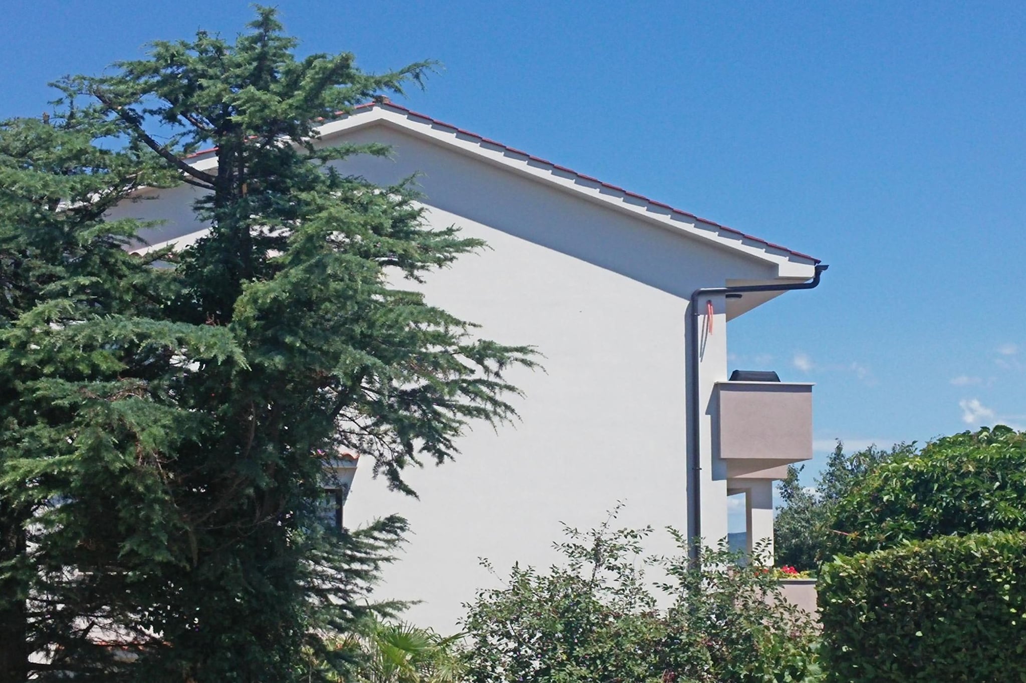 Scenic and Refined Krk Apartment with Terrace - One Bedroom Apartment with Terrace-Buitenlucht