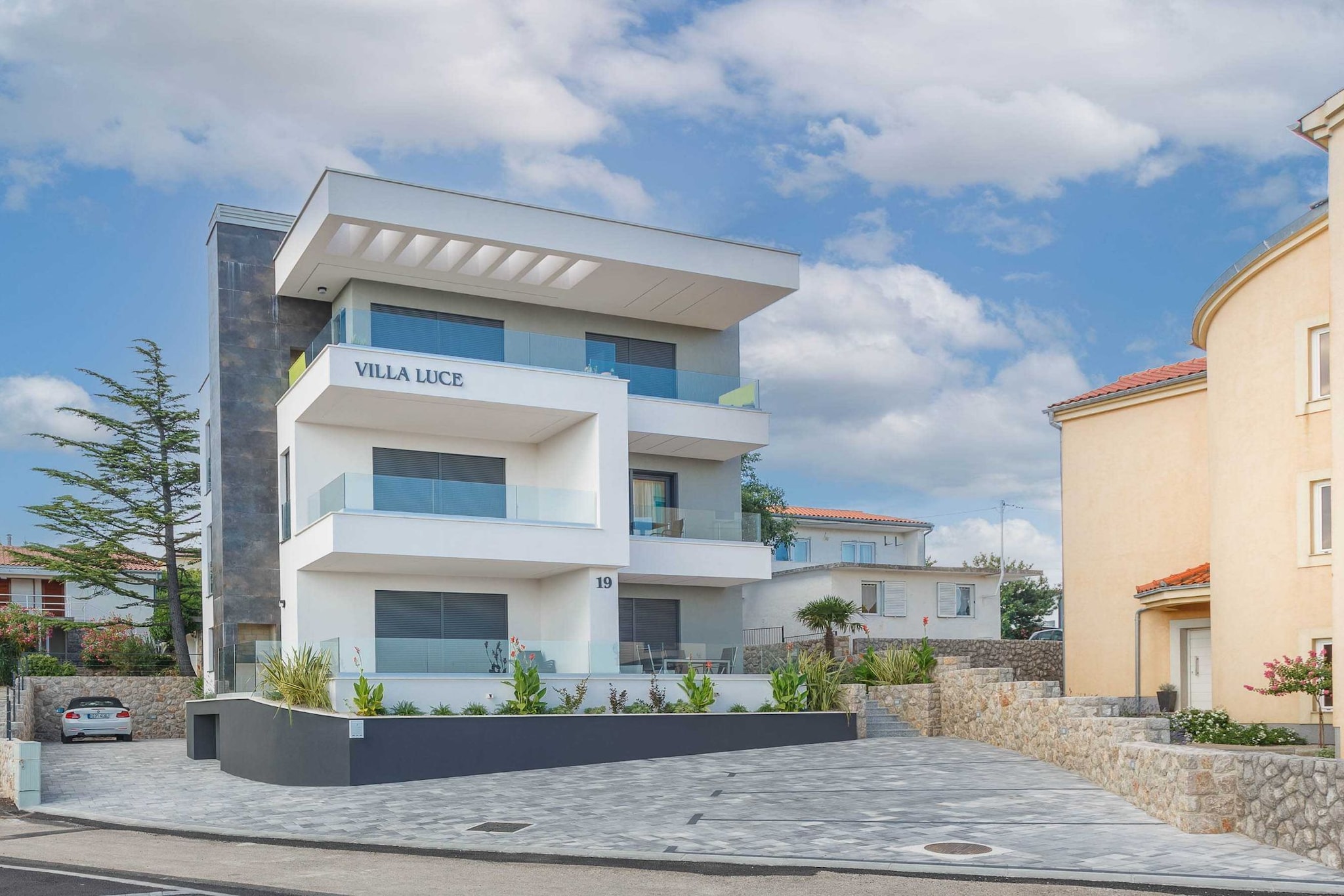 Luxury Beachfront Krk Apartments with Terrace - Studio Apartment with Terrace-Outdoor