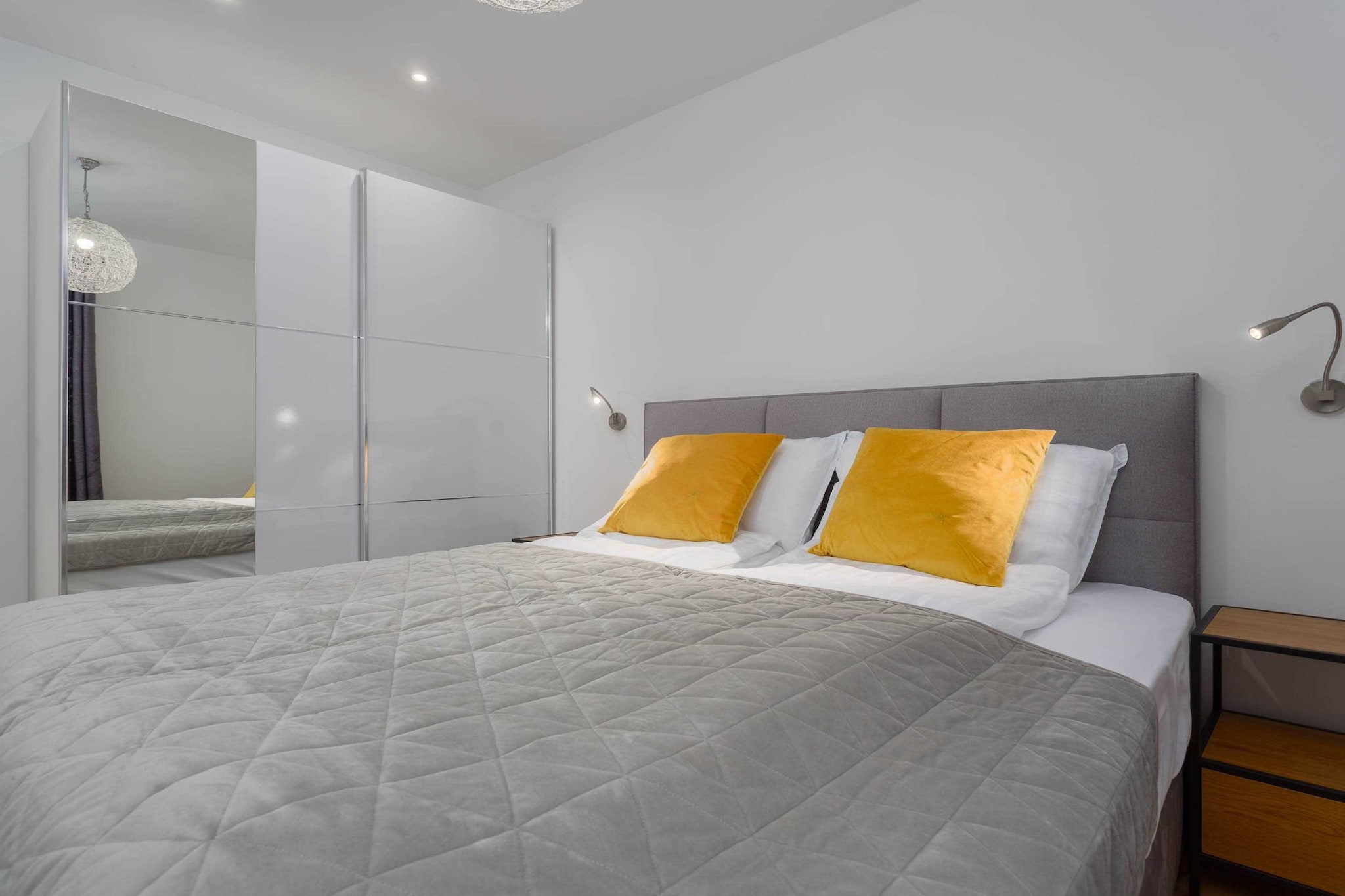 Luxury Beachfront Krk Apartments with Terrace - Studio Apartment with Terrace-Bedroom