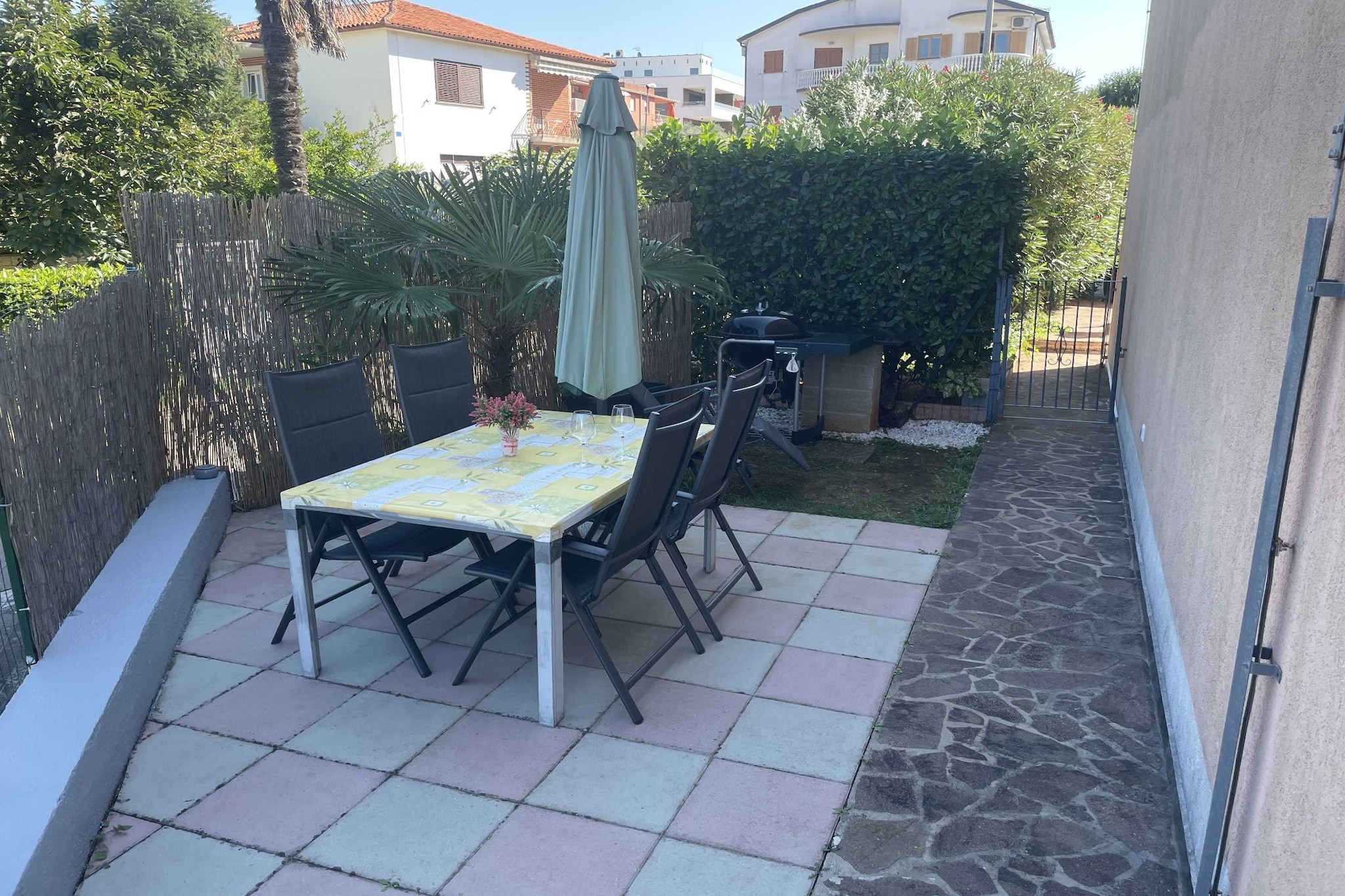 Classic and Modern Umag Apartment with Terrace and BBQ - Two Bedroom Apartment with Terrace-Outdoor