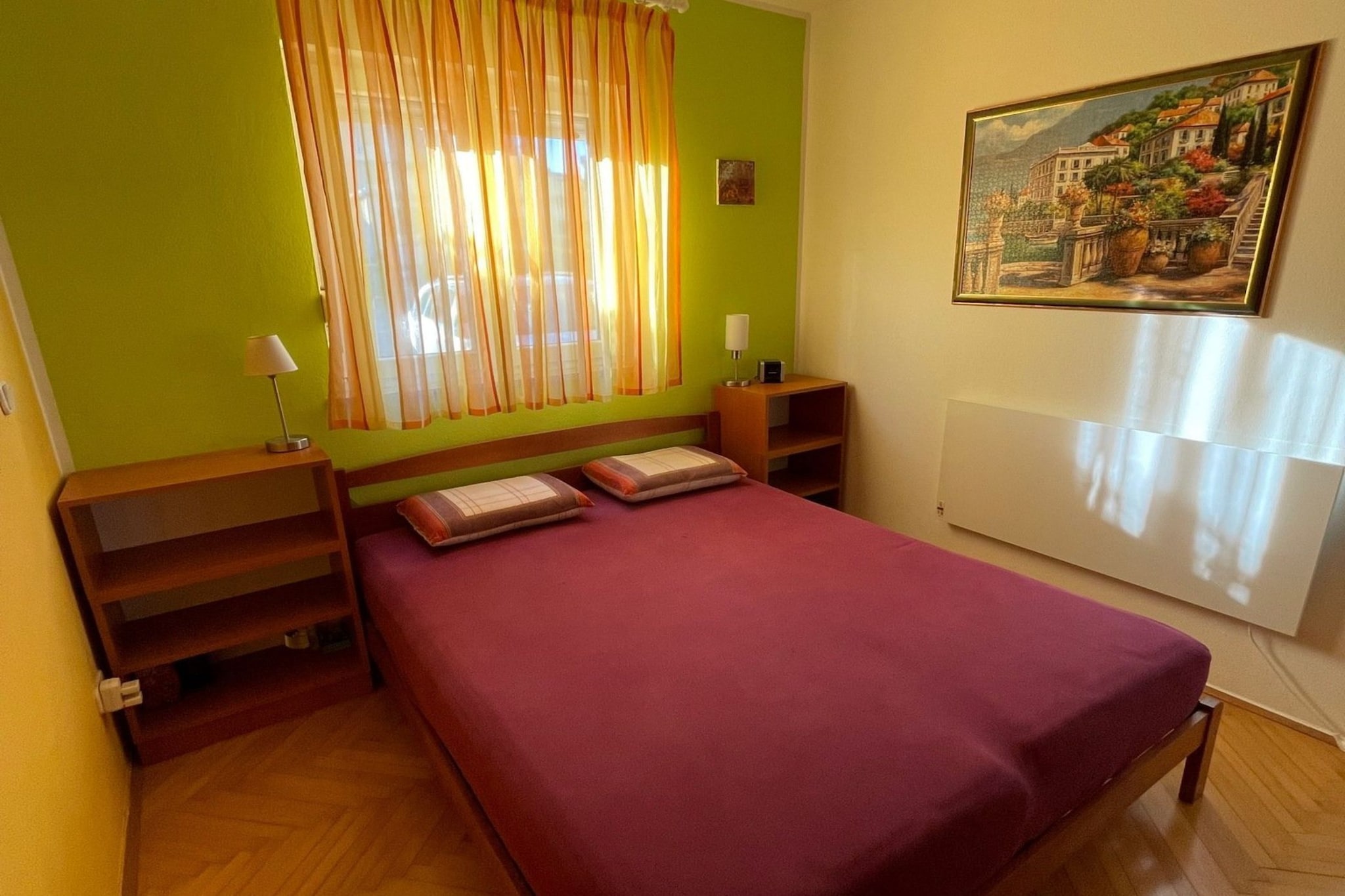 Classic and Modern Umag Apartment with Terrace and BBQ - Two Bedroom Apartment with Terrace-Bedroom