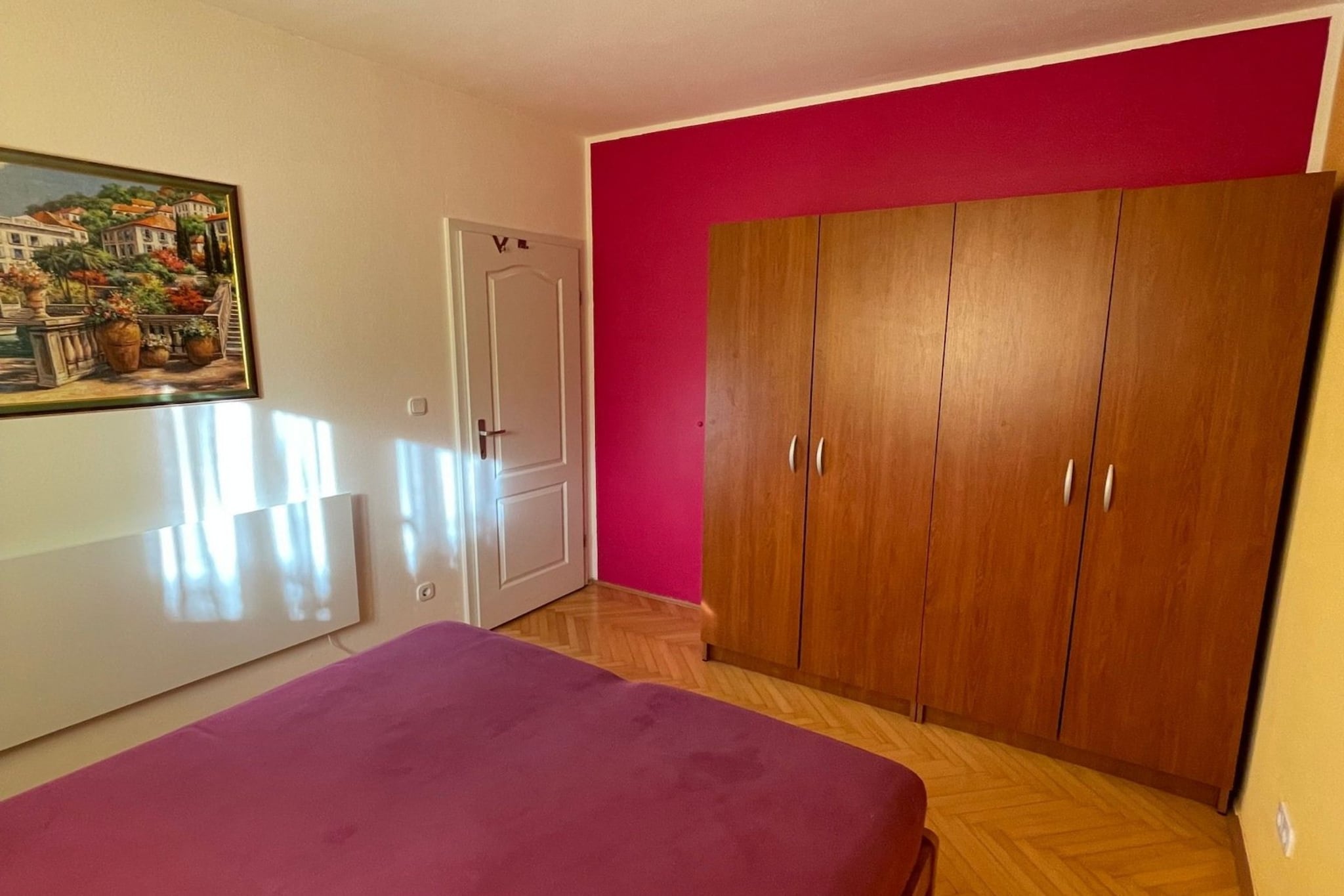 Classic and Modern Umag Apartment with Terrace and BBQ - Two Bedroom Apartment with Terrace-Bedroom