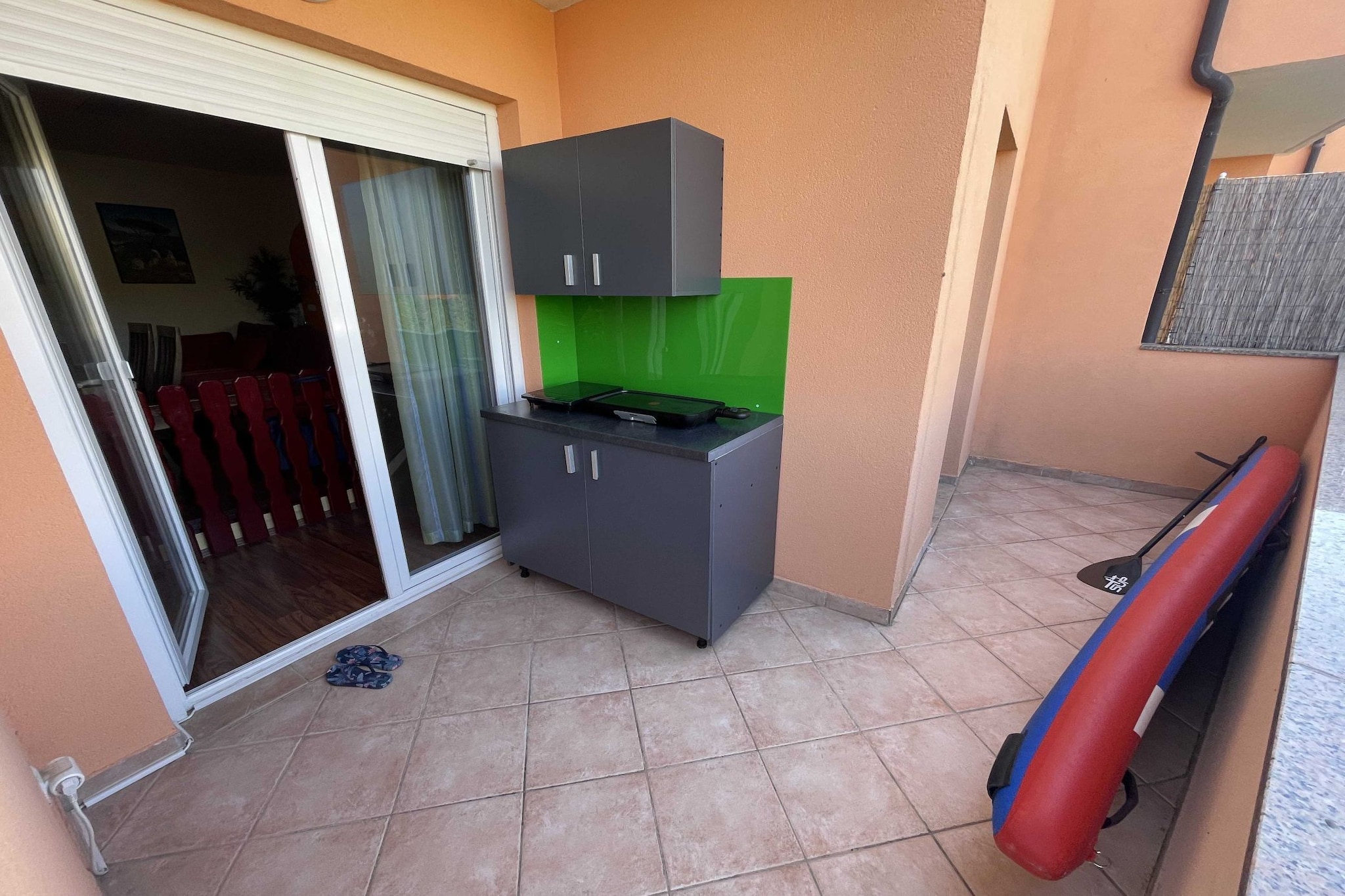 Classic and Modern Umag Apartment with Terrace and BBQ - Two Bedroom Apartment with Terrace-Terrace balcony